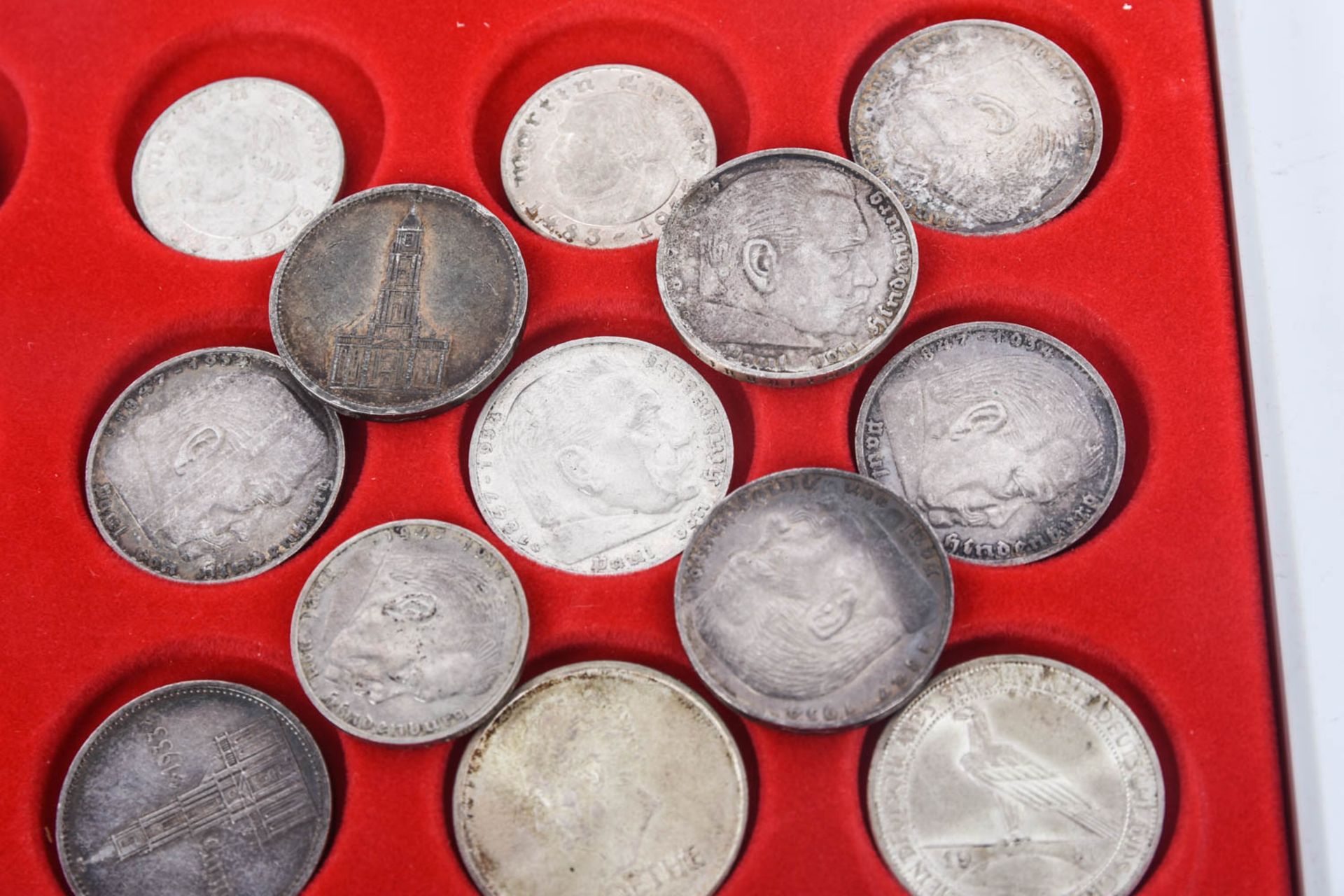 Großes Münzen Konvolut, mit AD, Kaiserreich, Weimarer Republik , DR, BRD - Bild 20 aus 33