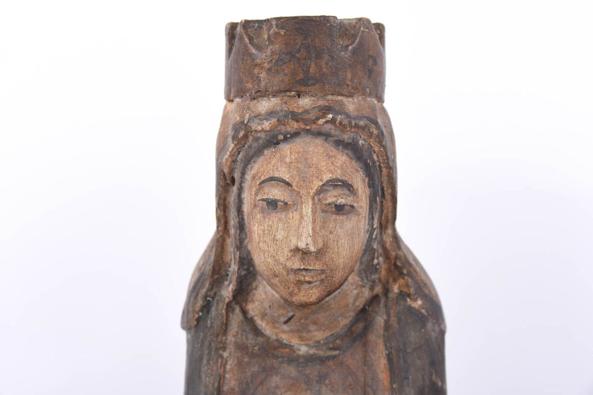 Marienfigur aus Holz - Image 5 of 9