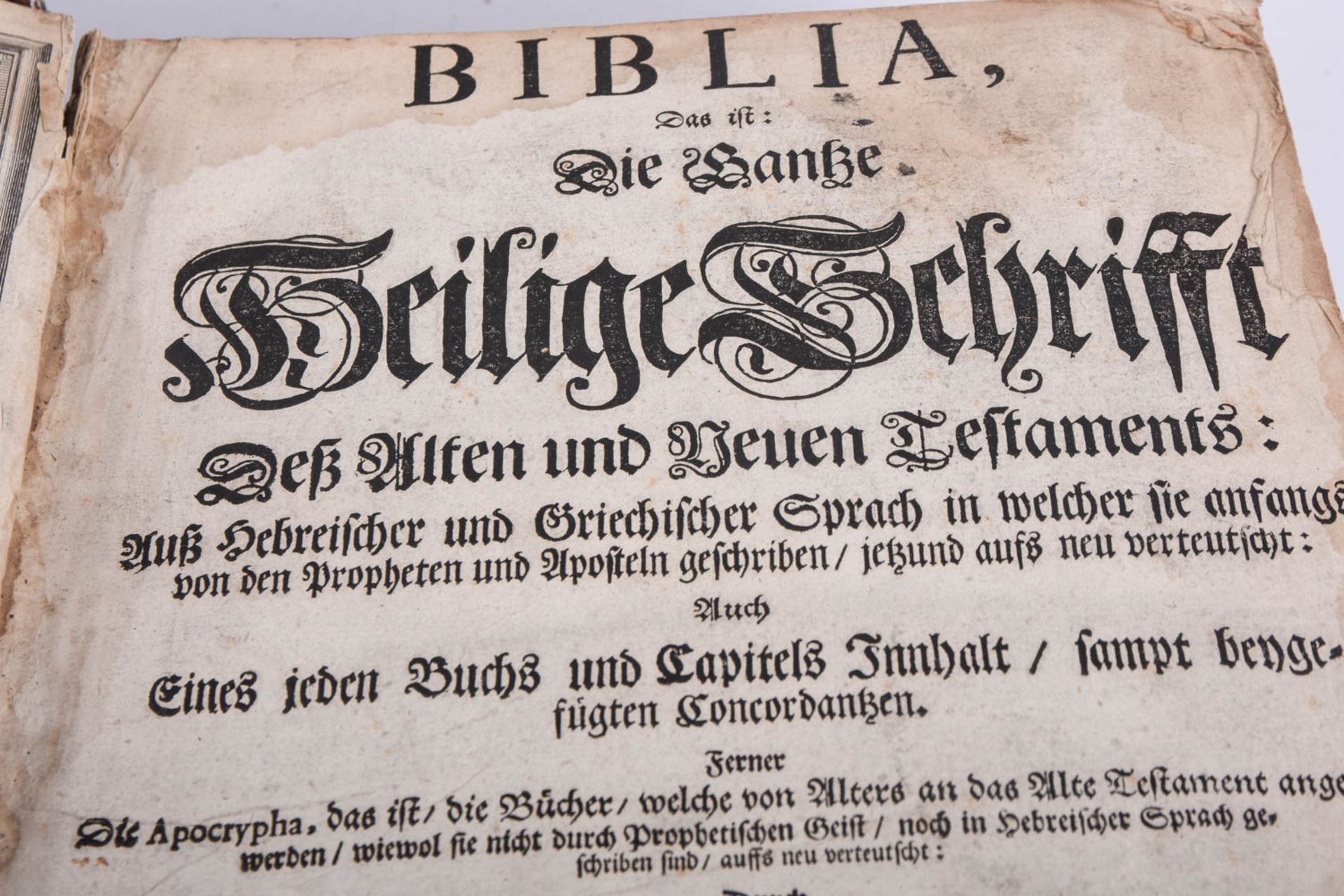 Biblia, 1728 - Bild 6 aus 15