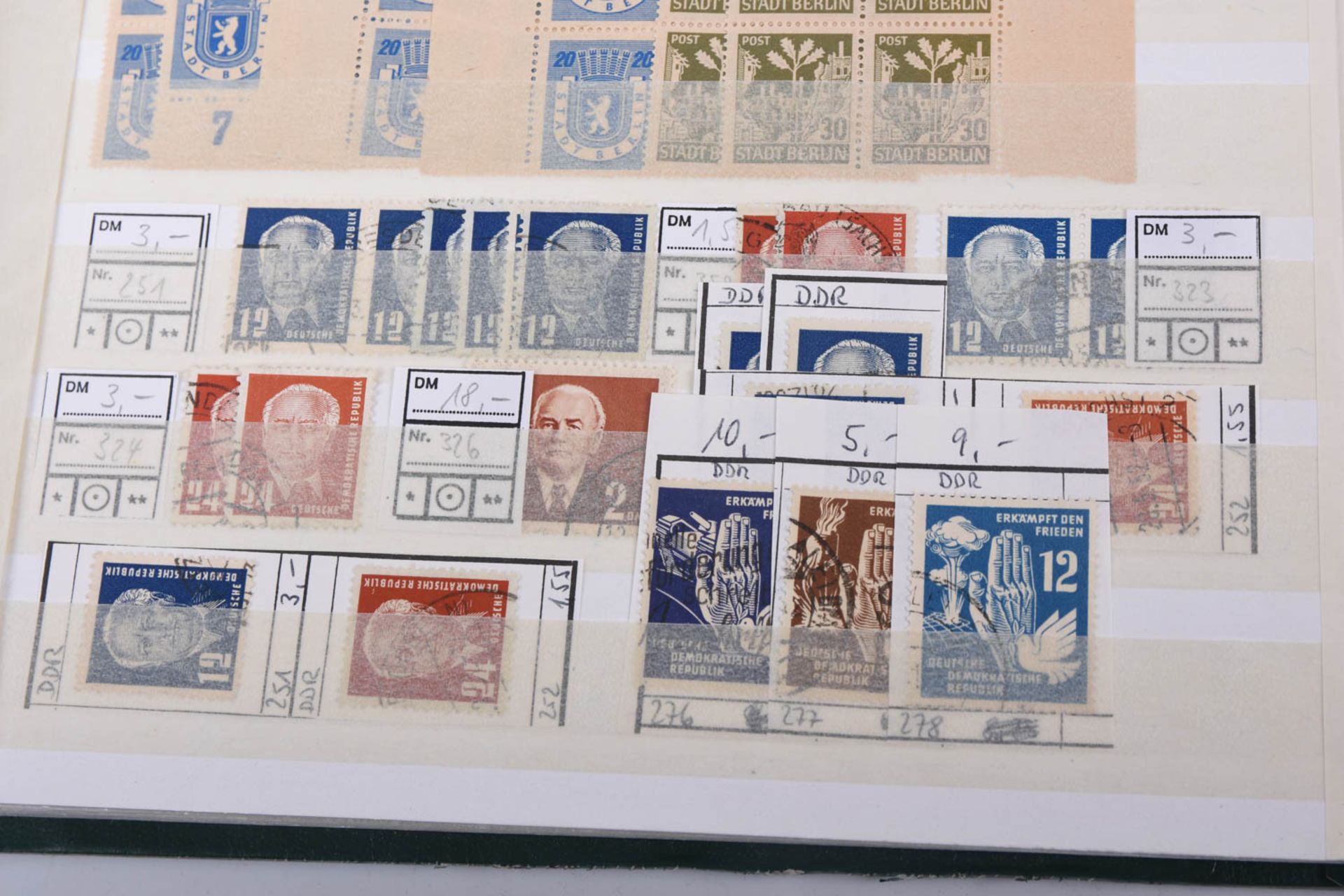 Briefmarken Nachlass in 23 Alben, darunter viel Deutschland - Bild 124 aus 211