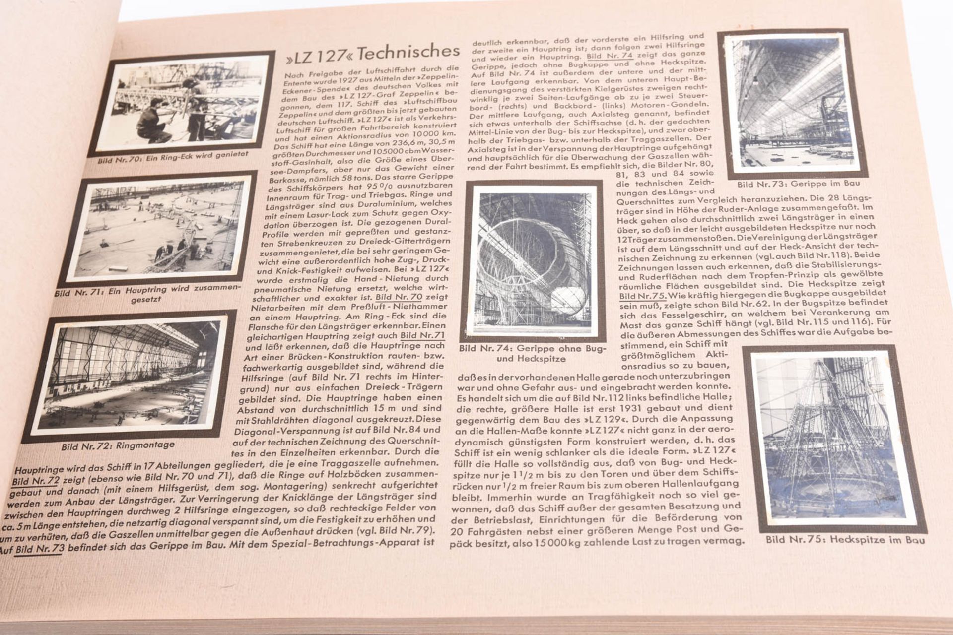 Zeppelin-Weltfahrten Buch, 1932 - Image 4 of 9