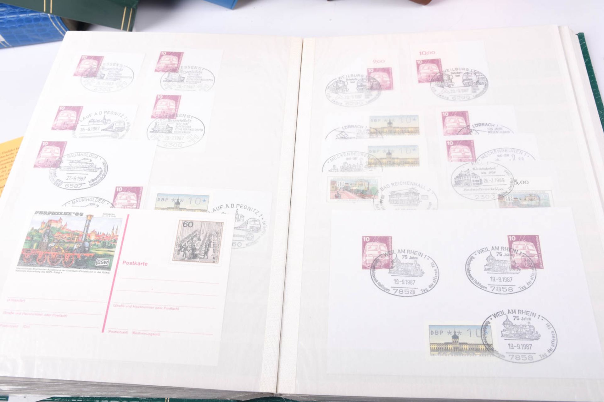 Briefmarken Nachlass in 23 Alben, darunter viel Deutschland - Bild 64 aus 211