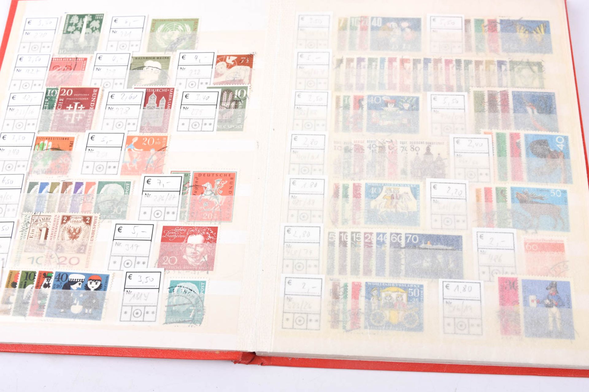 Briefmarken Nachlass in 23 Alben, darunter viel Deutschland - Bild 38 aus 211