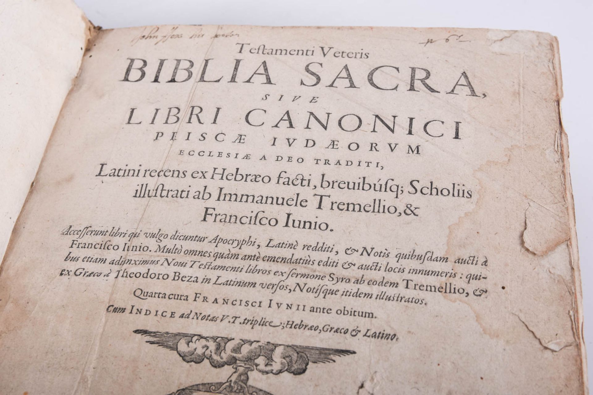 Biblia Sacra, 1607 - Bild 4 aus 10