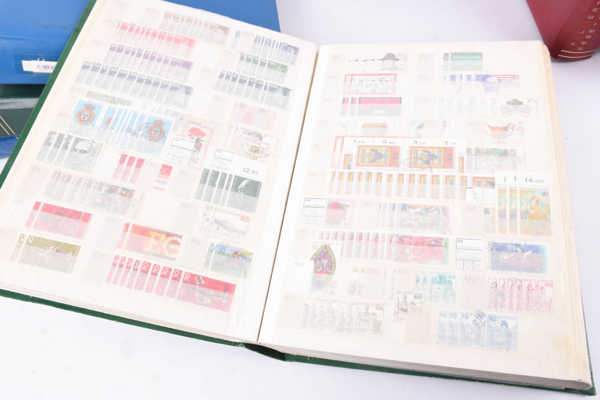 Briefmarken Nachlass in 23 Alben, darunter viel Deutschland - Bild 87 aus 211