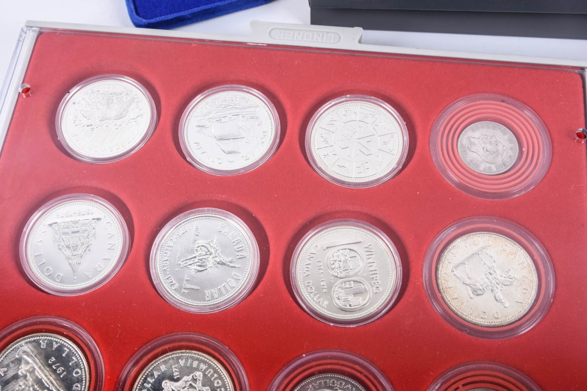 Münzen Konvolut, mit USA u. Kanada und Holey Dollar Australien - Image 13 of 16