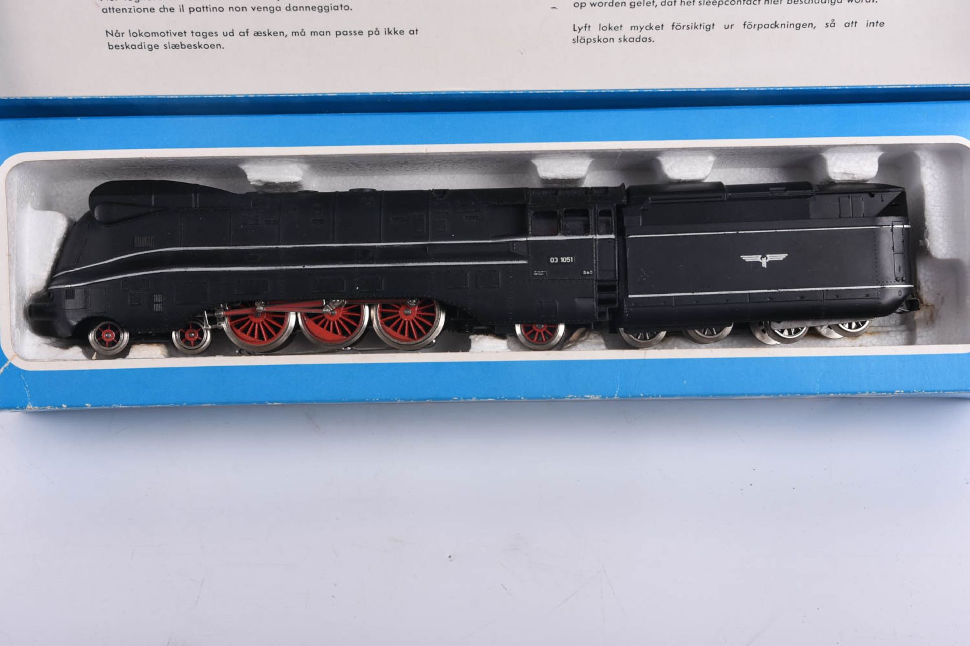 Märklin H0 3094 .1 ++ Dampflok BR 03 1051 Stromlinie der DRG in OVP - Bild 4 aus 7