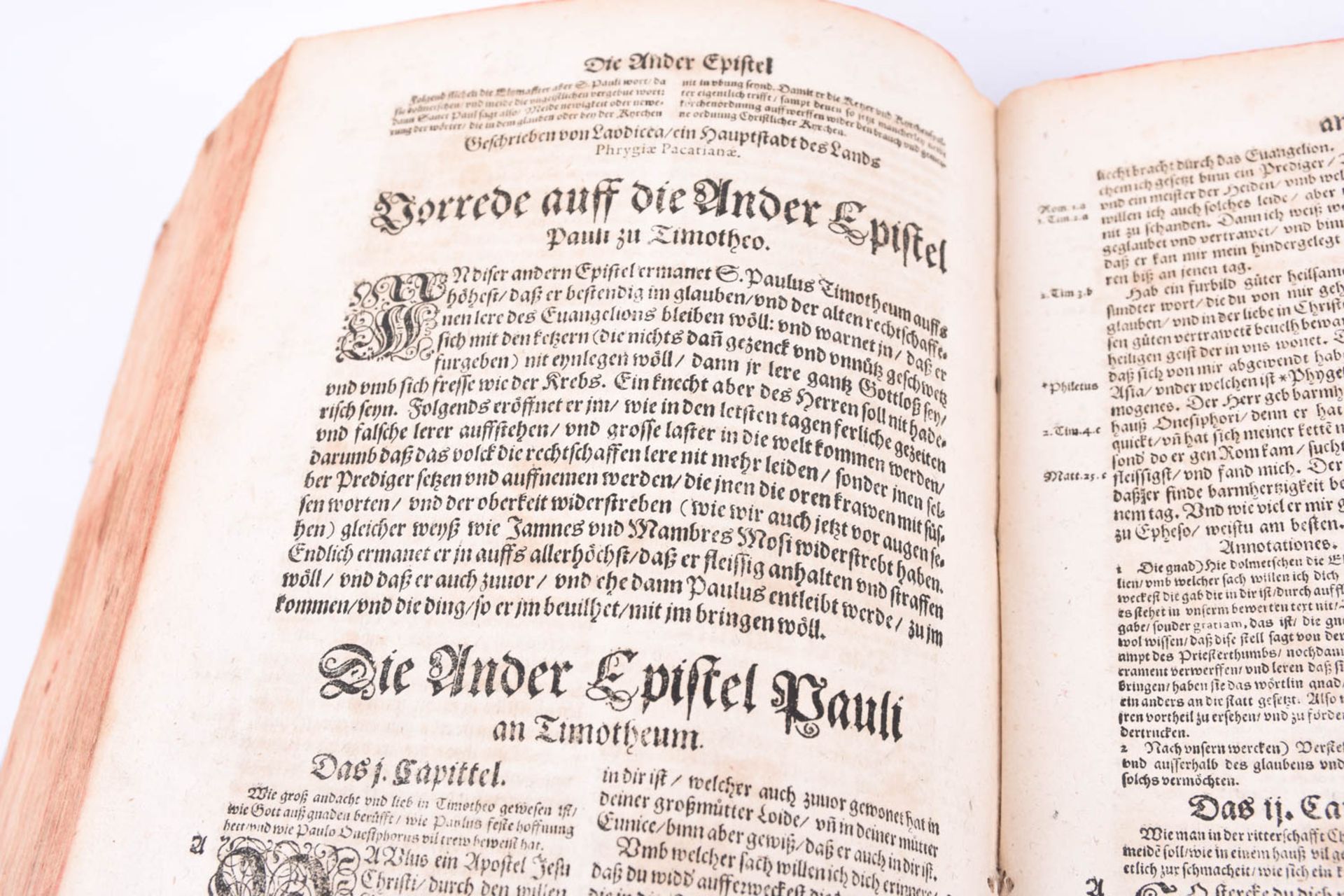 Bibel, 1610 - Image 16 of 17