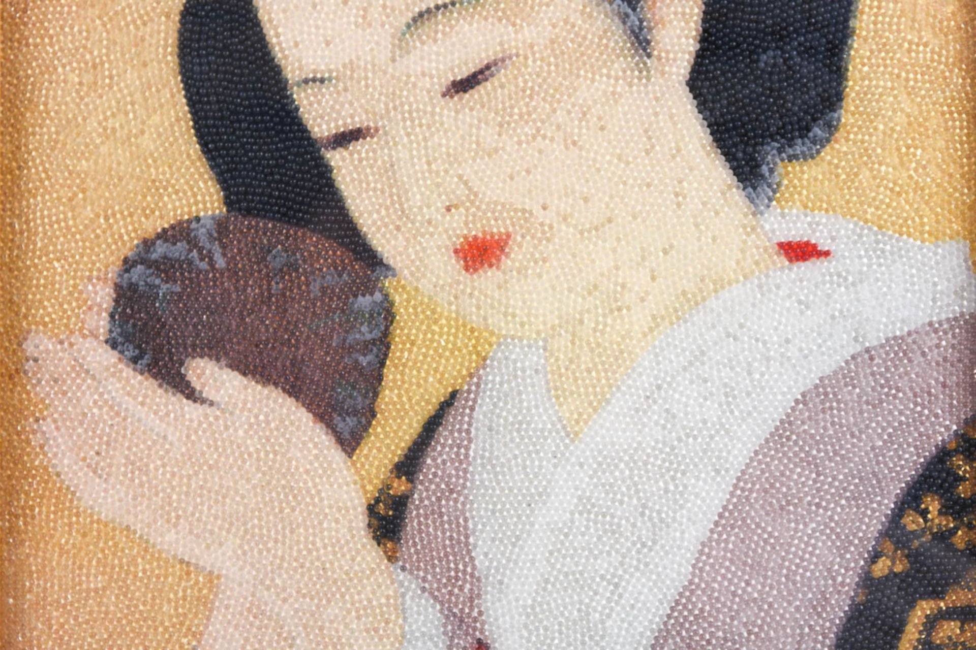 Perlendruck, japanische Geisha - Bild 3 aus 7