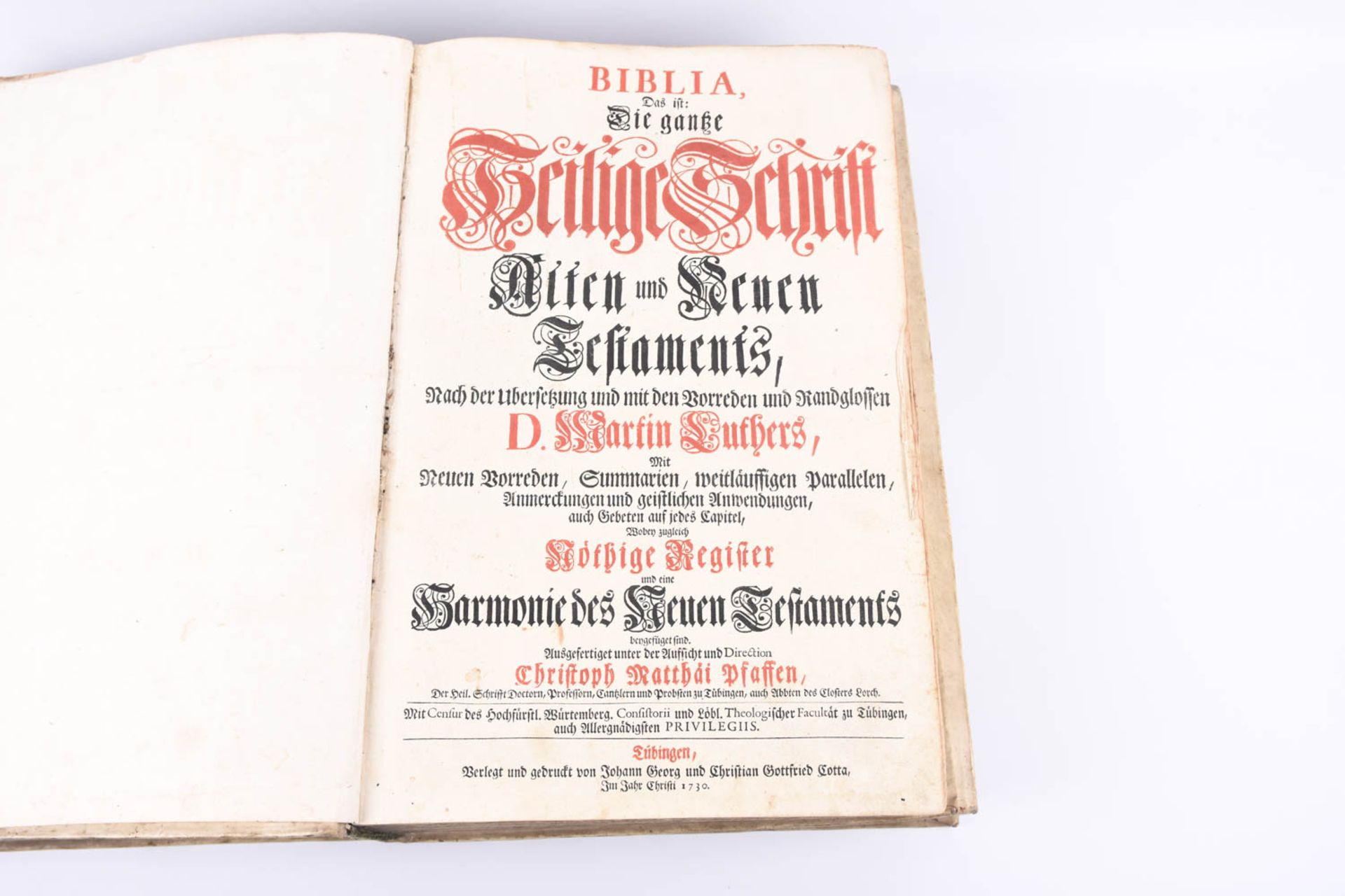 Konvolut Bibeln/Bücher, 1730 - Image 5 of 22
