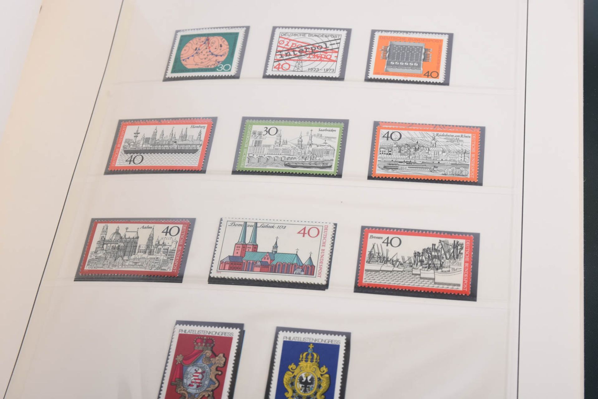 Briefmarken Nachlass in 23 Alben, darunter viel Deutschland - Bild 160 aus 211