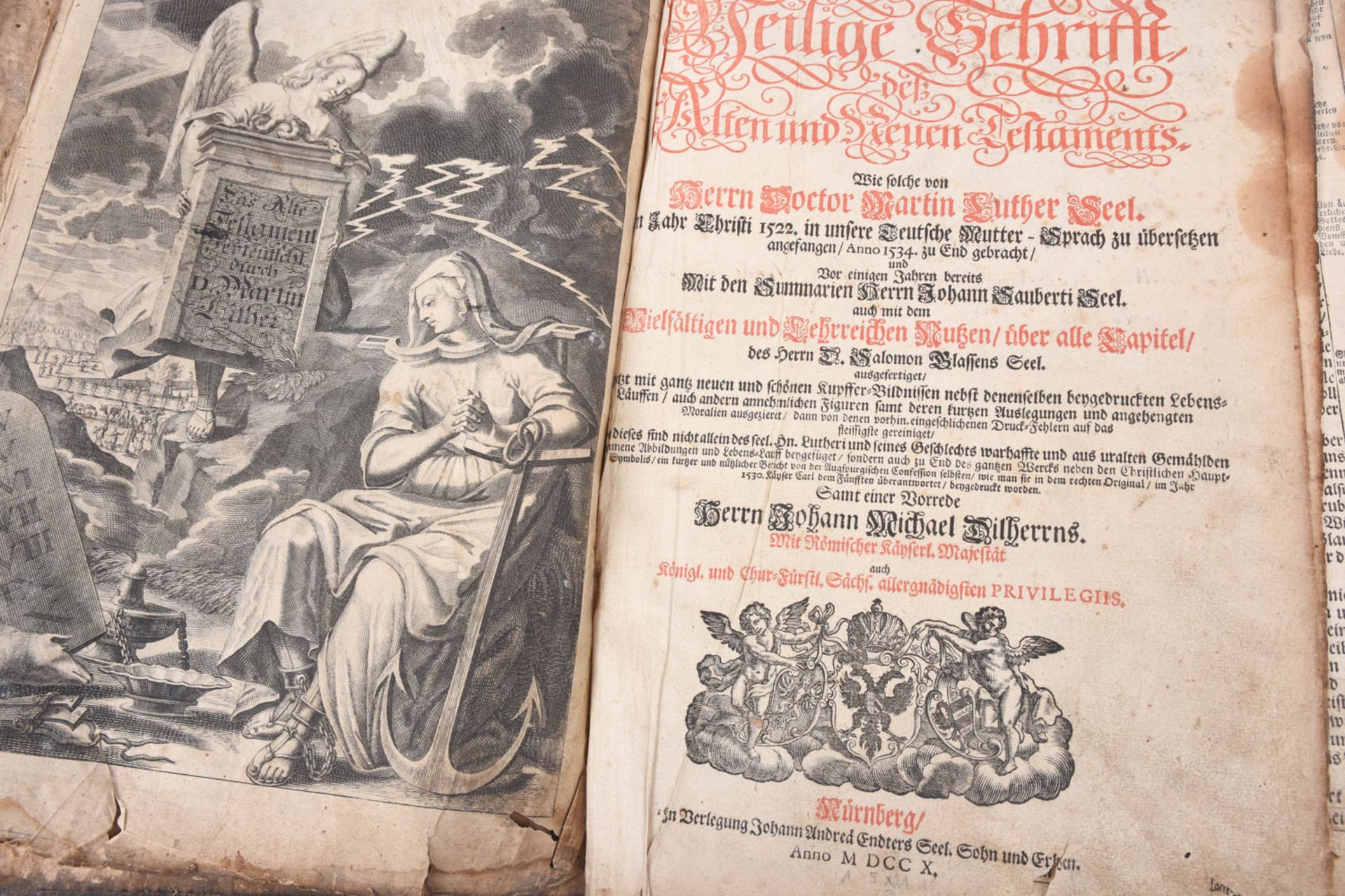 Luther Bibel, 1710 - Bild 8 aus 16