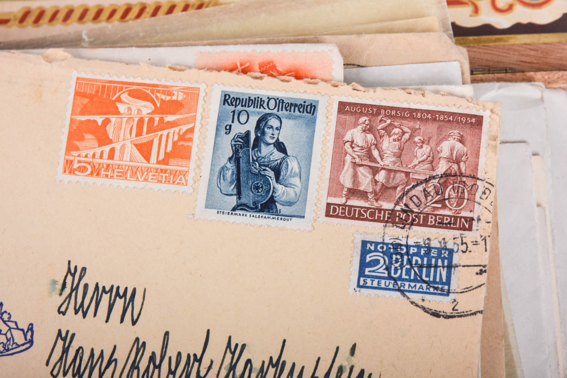Briefmarken Nachlass in 13 Alben u. Schatullen - Bild 16 aus 51