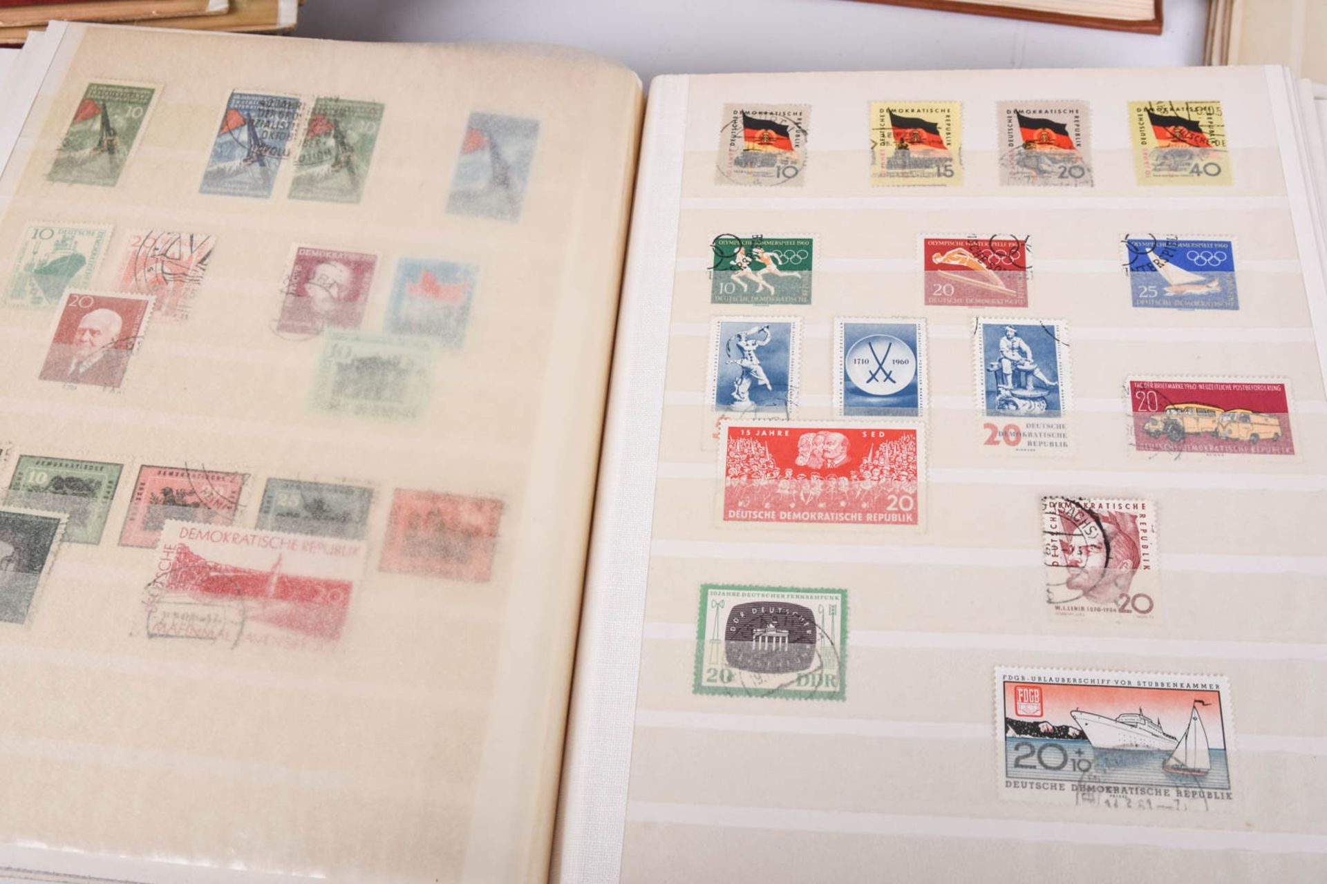 Briefmarken Nachlass in 13 Alben u. Schatullen - Bild 23 aus 51