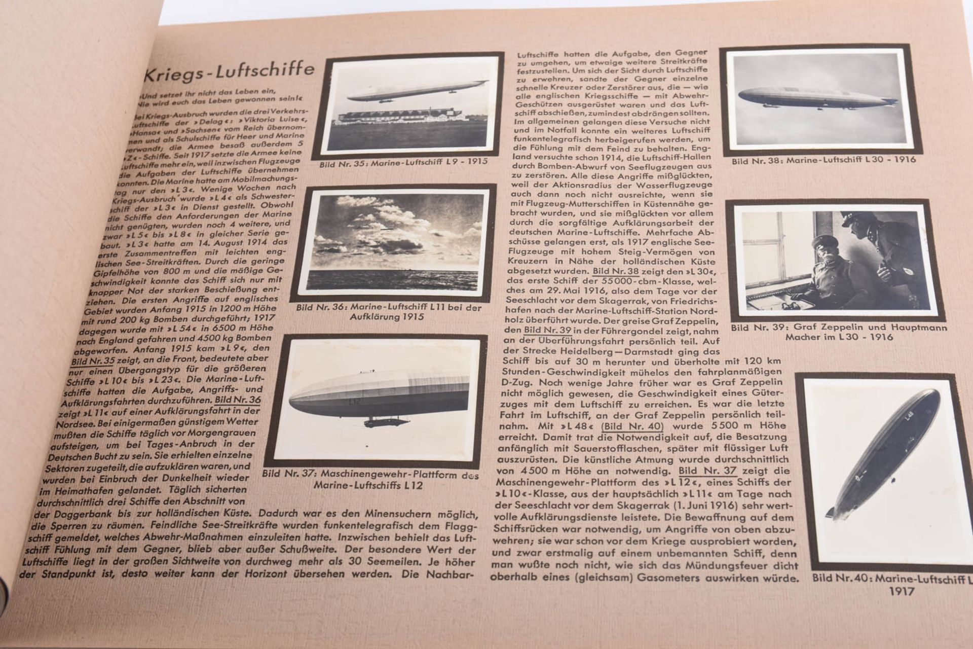 Zeppelin-Weltfahrten Buch, 1932 - Image 5 of 9