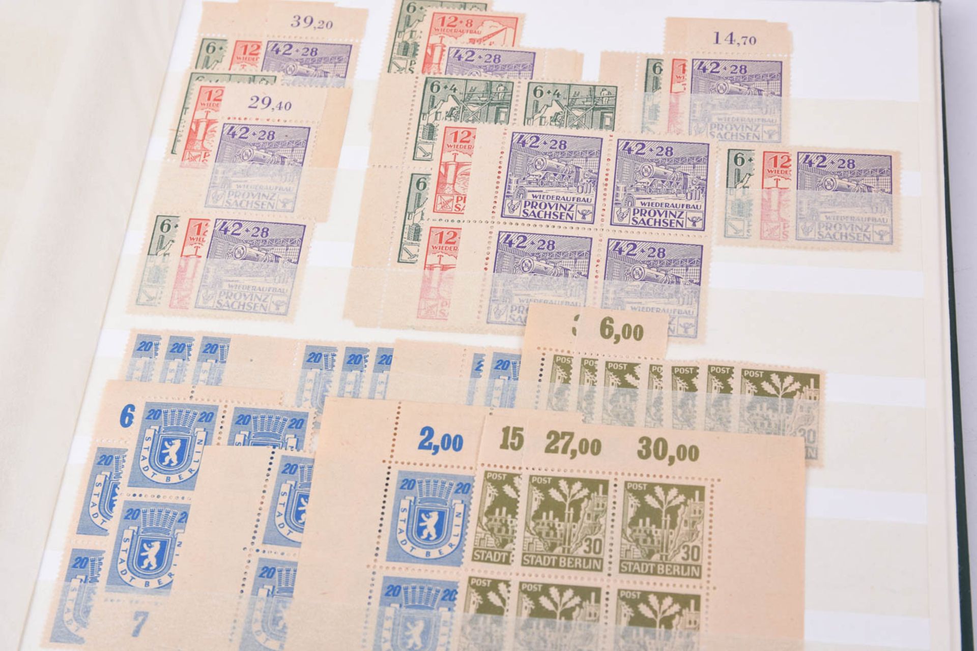 Briefmarken Nachlass in 23 Alben, darunter viel Deutschland - Bild 123 aus 211