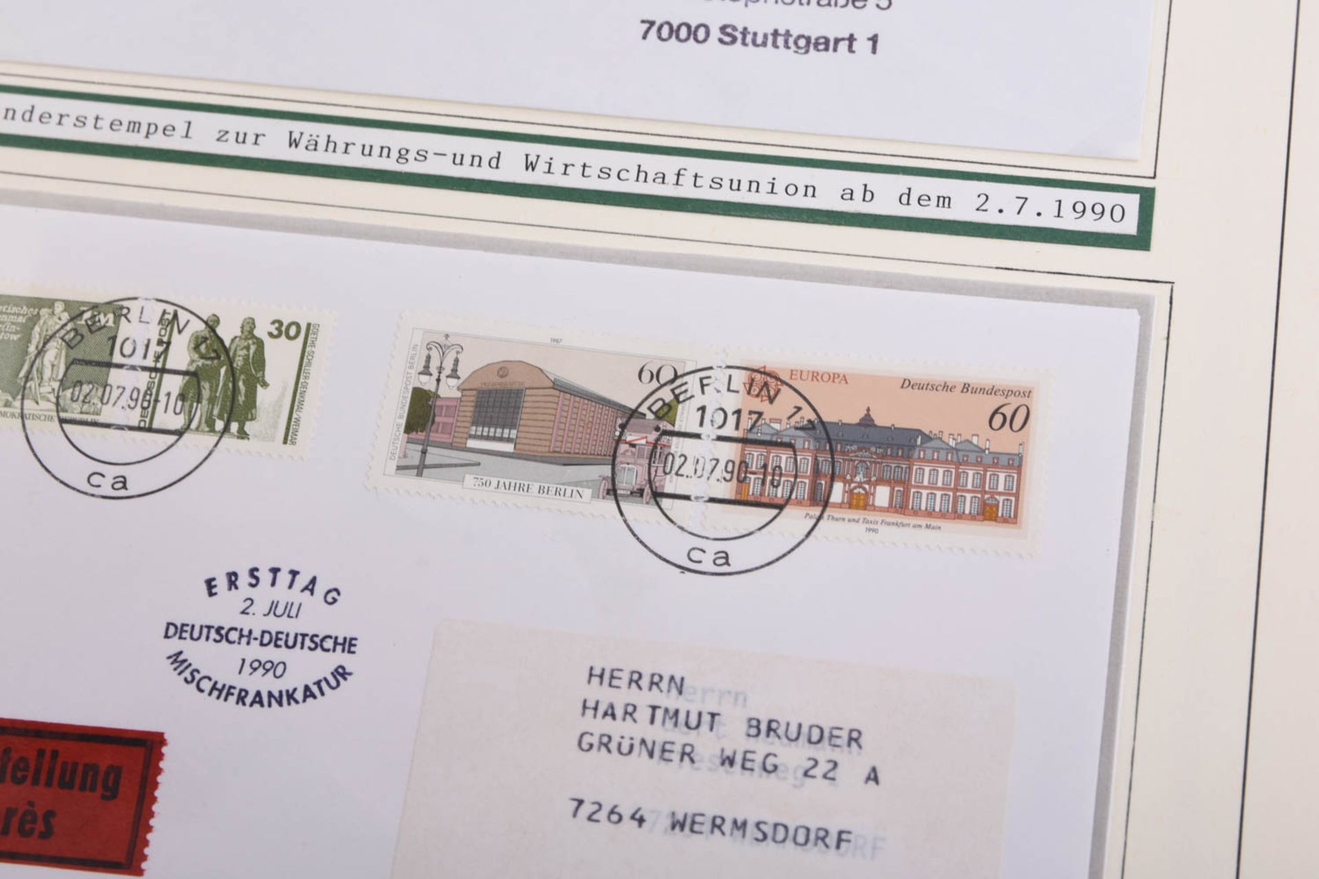 Briefmarken Nachlass in 23 Alben, darunter viel Deutschland - Bild 176 aus 211