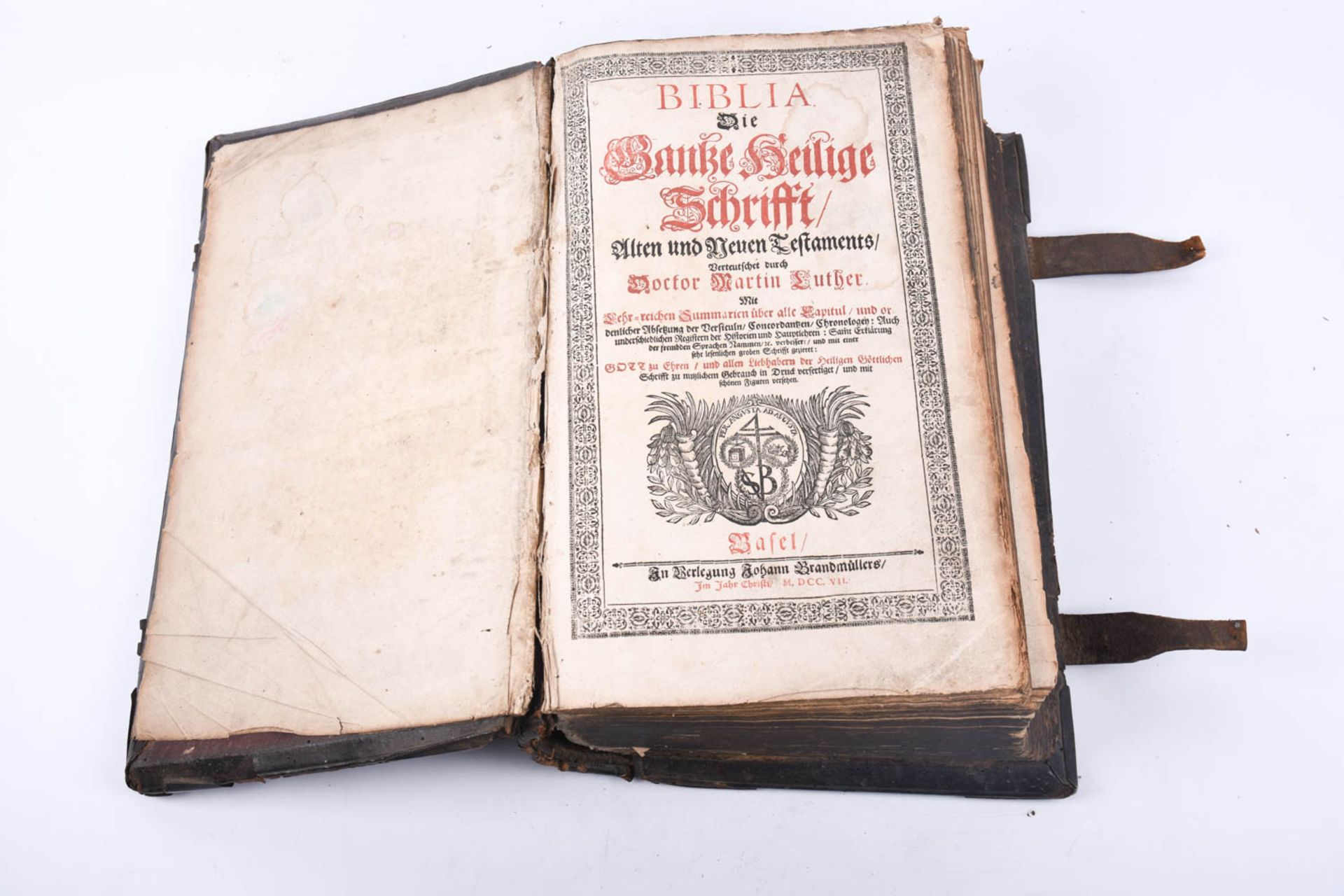 Luther Bibel, 1707 - Image 13 of 16