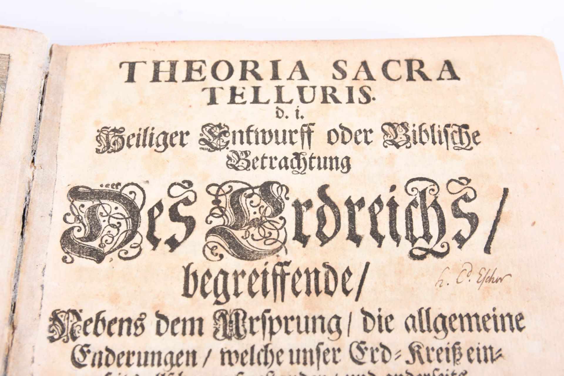 Thomas Burnet, Theria Sacra Telluris, 1693 - Bild 4 aus 15