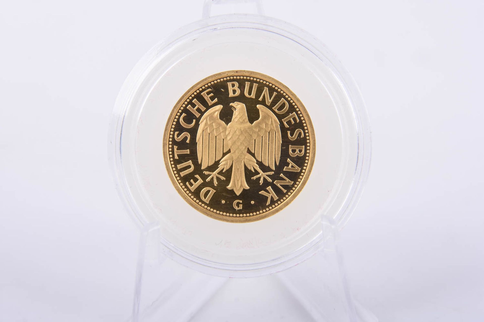1 DM Goldmark, 2001 Münzprägestätten G - Image 2 of 2