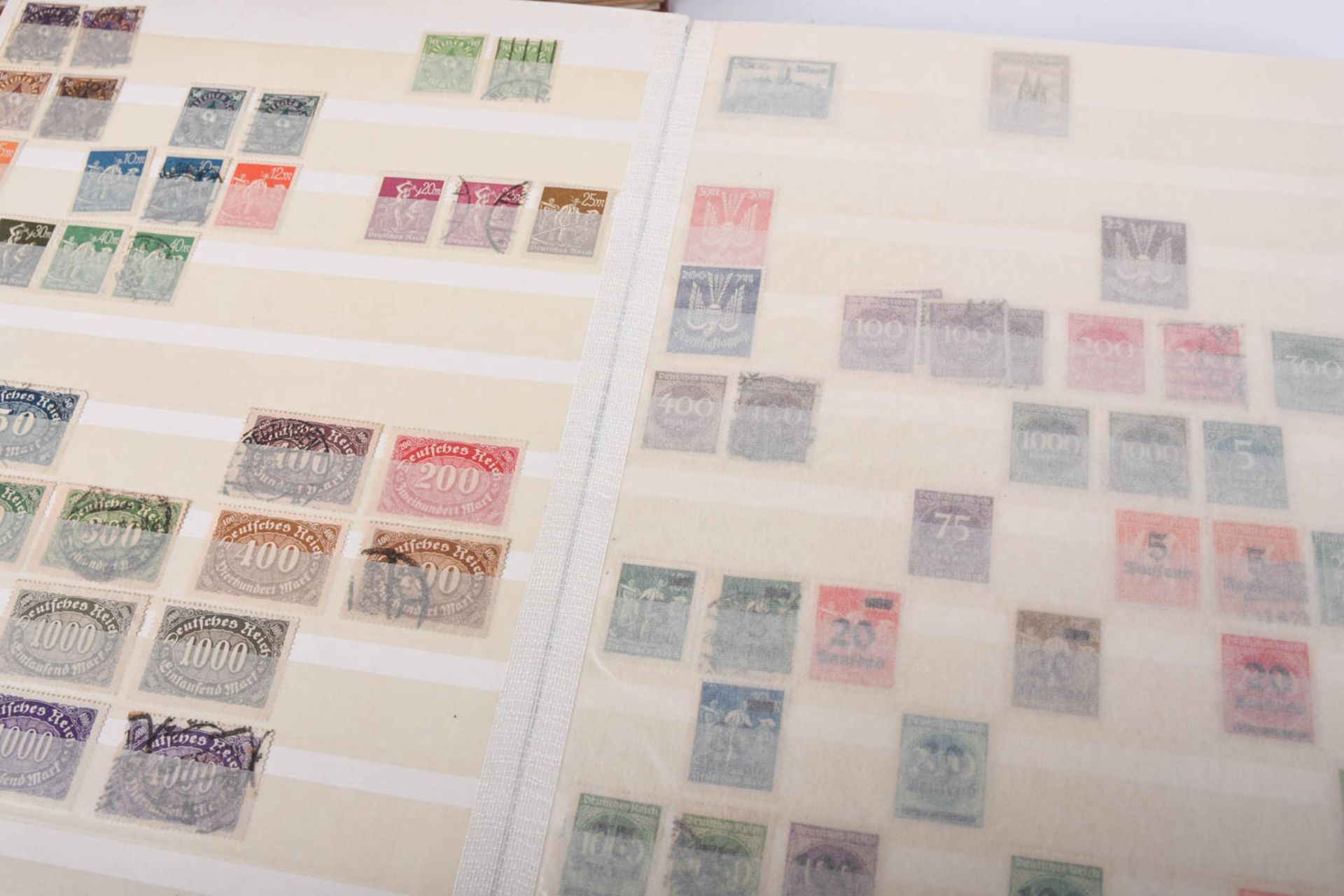 Briefmarken Nachlass in 13 Alben u. Schatullen - Bild 34 aus 51
