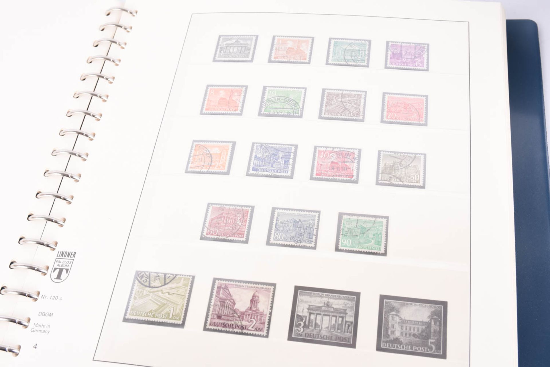 Briefmarken Nachlass in 23 Alben, darunter viel Deutschland - Bild 149 aus 211