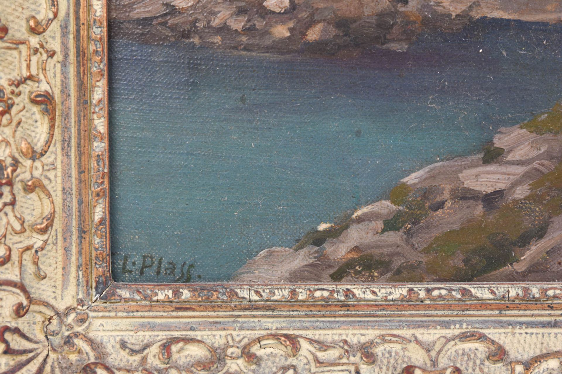Ernst Ludwig Plass, Felsen am Meer - Bild 2 aus 10