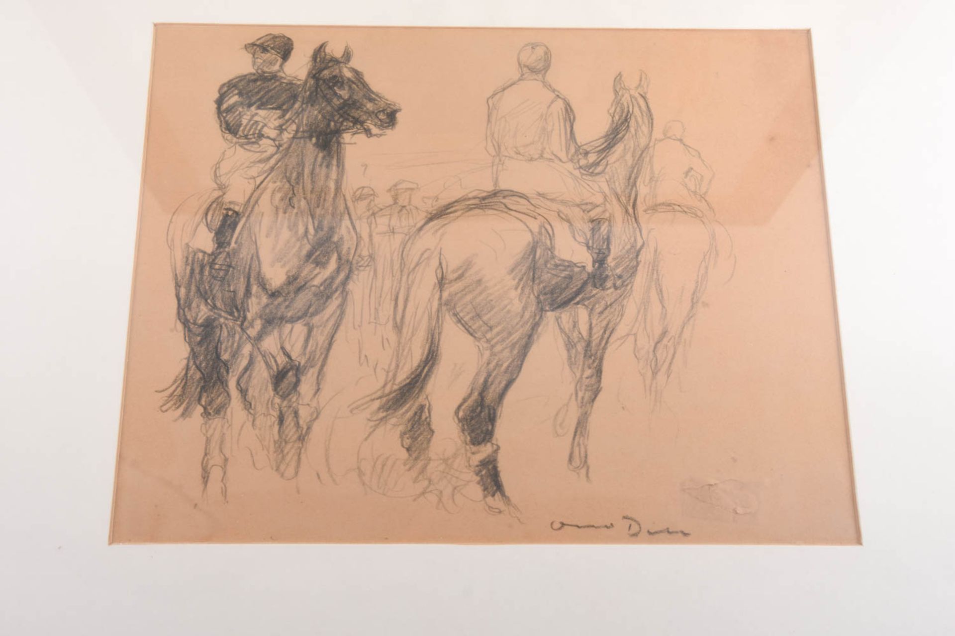Otto Dill (1884-1957), Pferdezeichnungen - Bild 2 aus 7