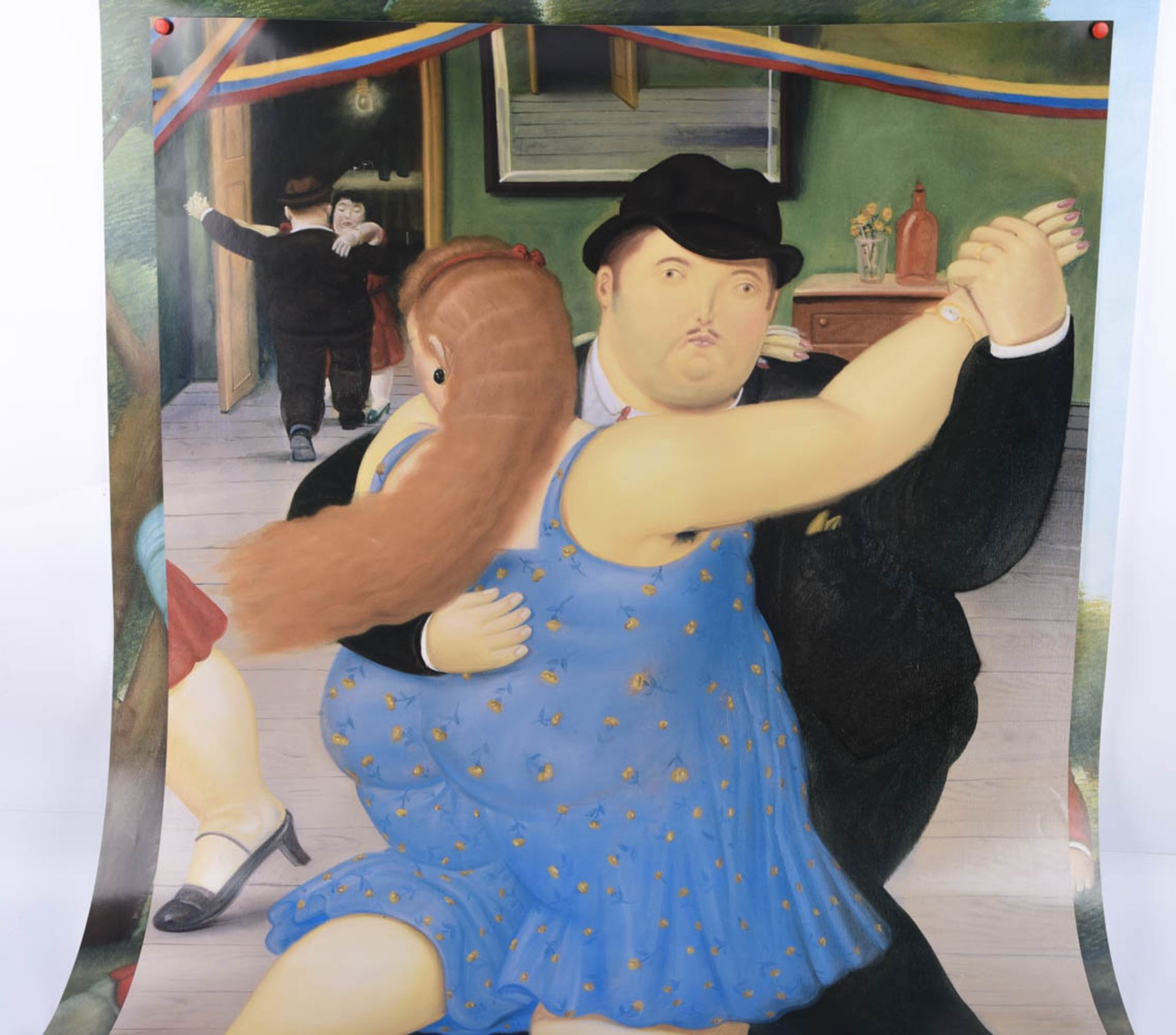 Zwei Kunstposter von Fernando Botero