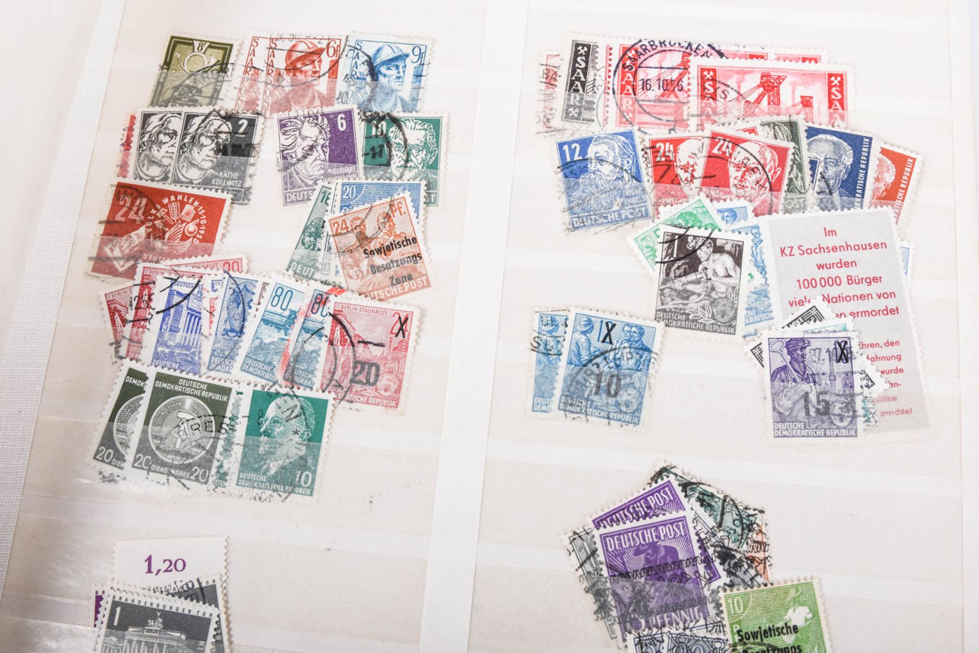 Briefmarken Nachlass in 13 Alben u. Schatullen - Bild 24 aus 51