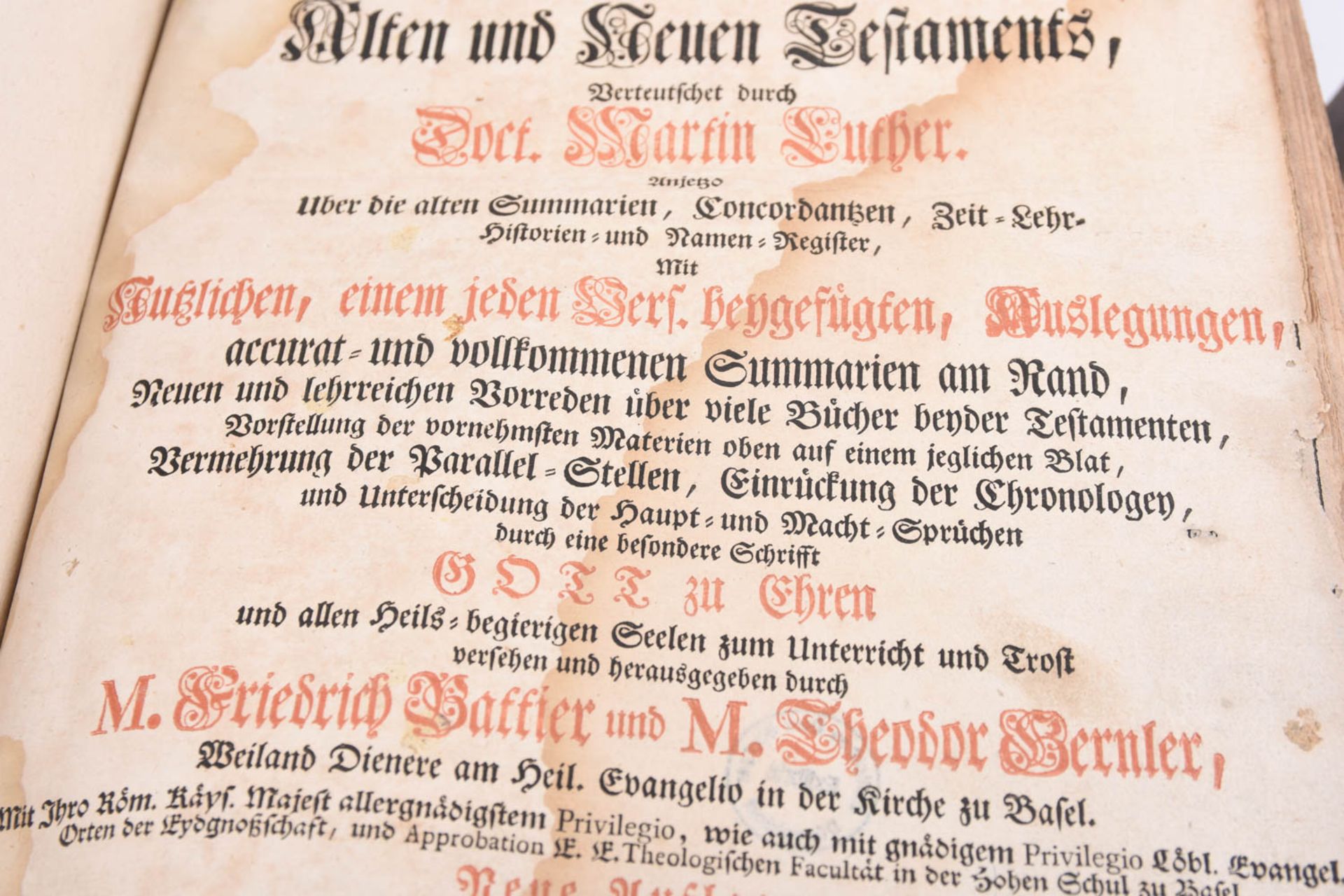 Luther Bibel, 1798 - Bild 8 aus 18
