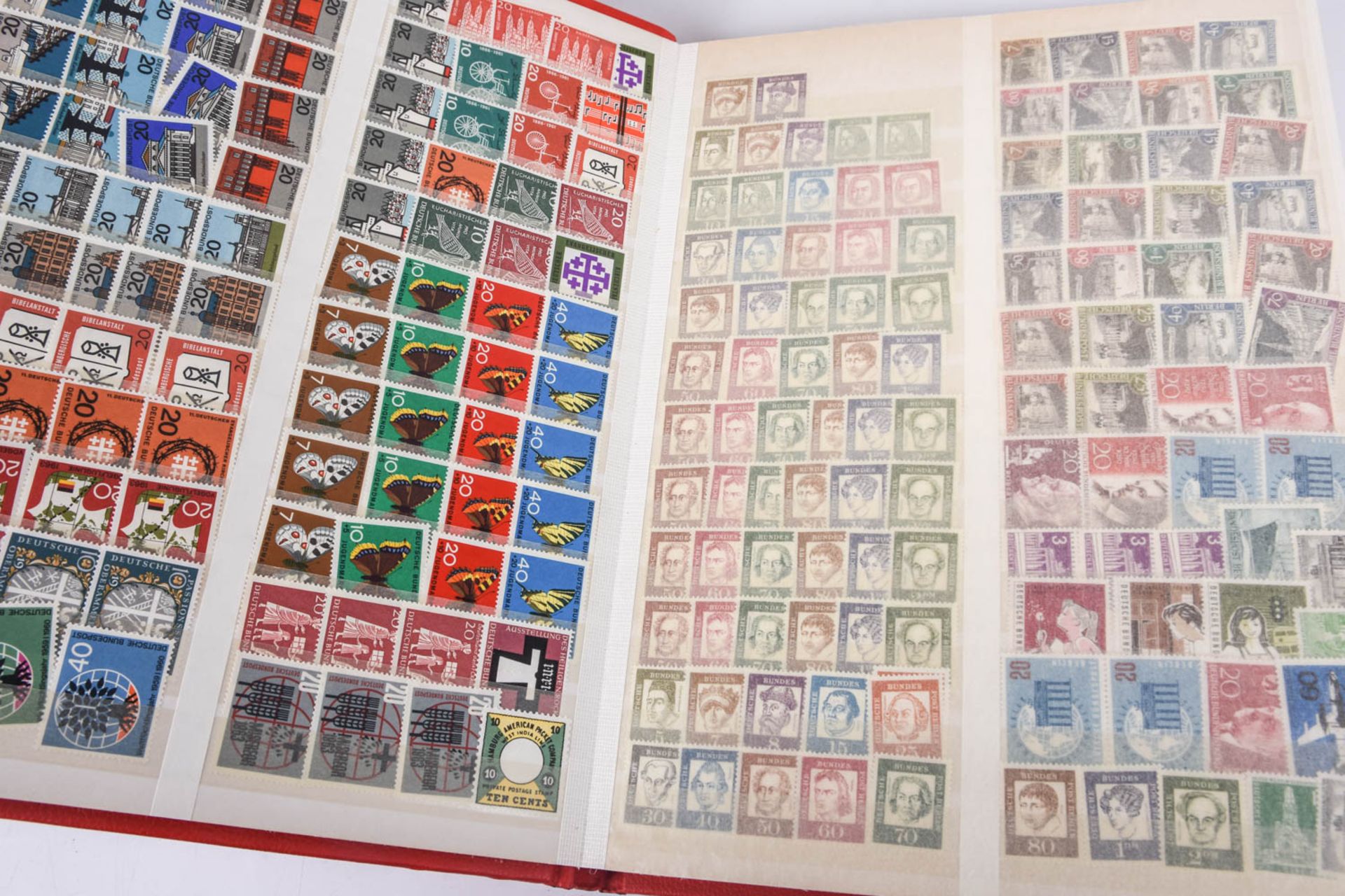 Briefmarken Nachlass in 13 Alben u. Schatullen - Bild 25 aus 51