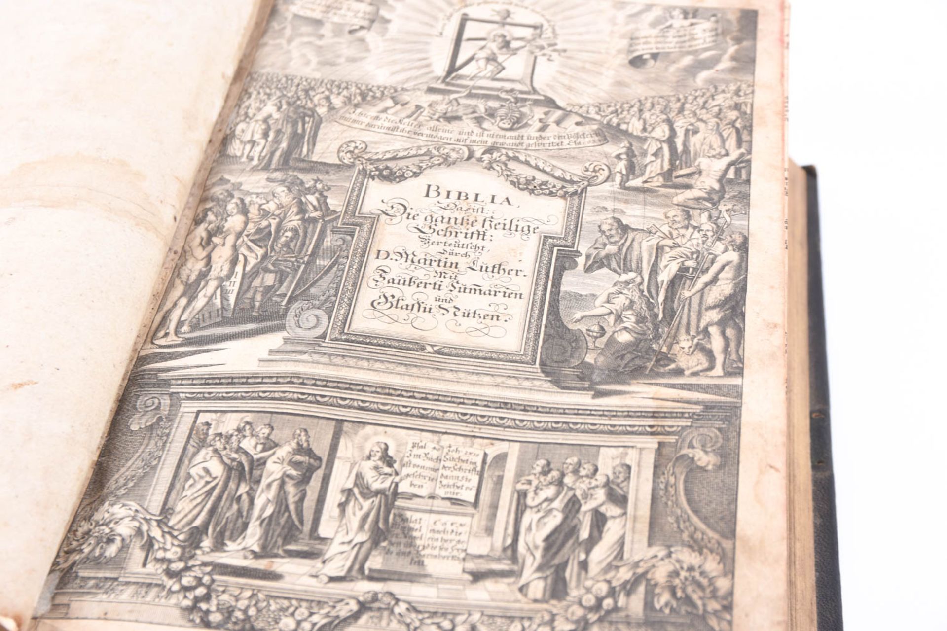 Luther Bibel, 1728 - Image 6 of 30
