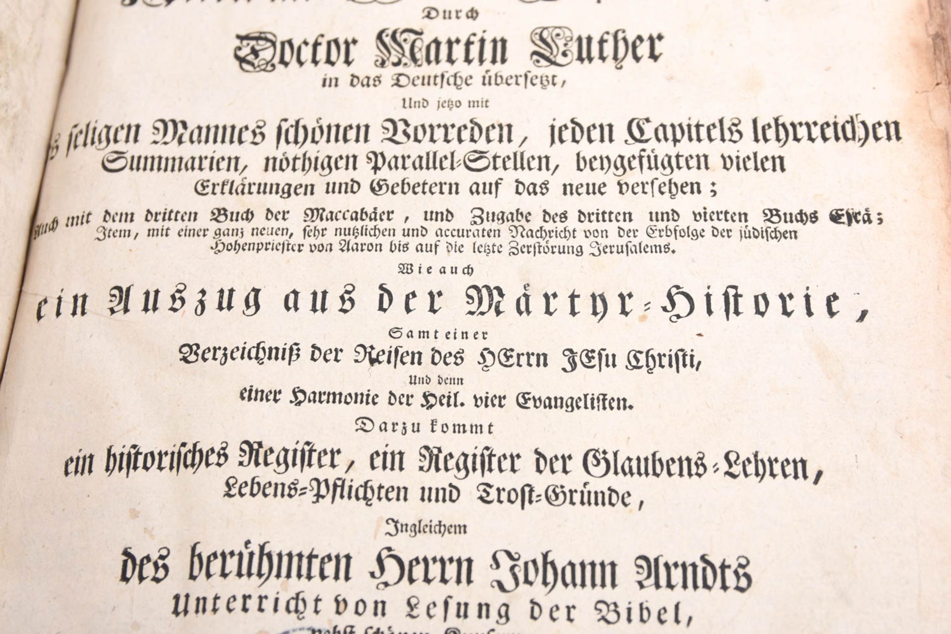 Luther Bibel, 1770 - Image 11 of 26