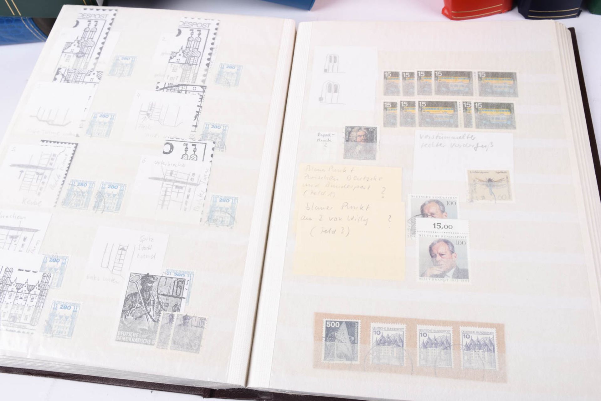 Briefmarken Nachlass in 23 Alben, darunter viel Deutschland - Bild 75 aus 211