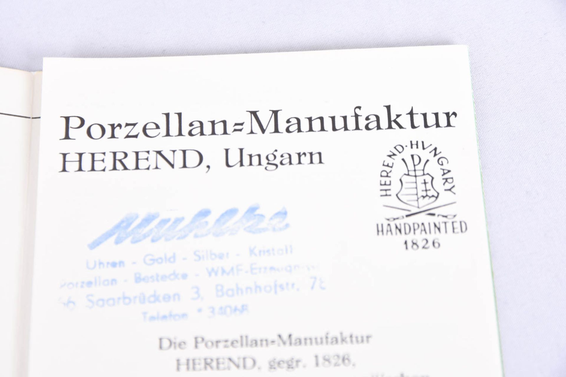 Herend Porzellan, Rothschild Service - Bild 52 aus 53