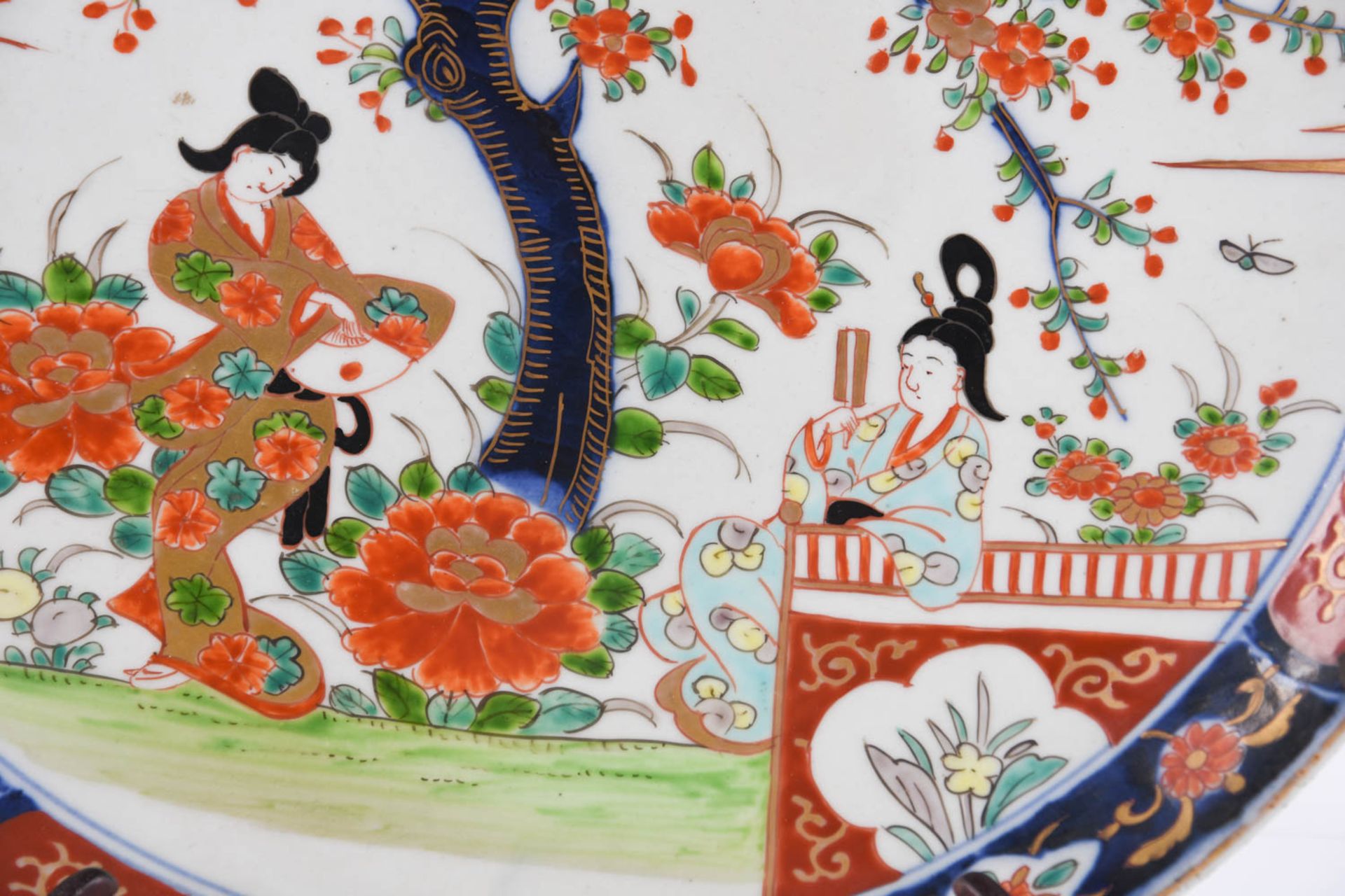 Japanischer Wandteller und chinesische Vase - Bild 13 aus 19