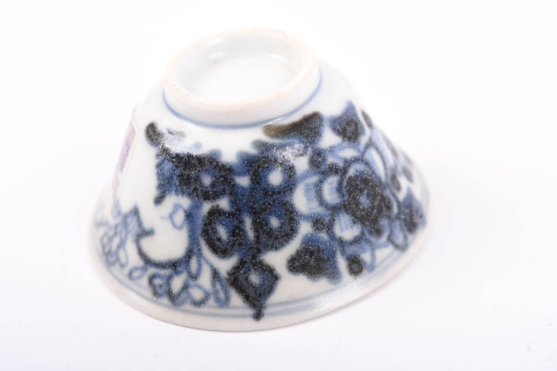China 6 Blaue & Weiße Porzellan Tassen mit Untertasse - Bild 6 aus 8