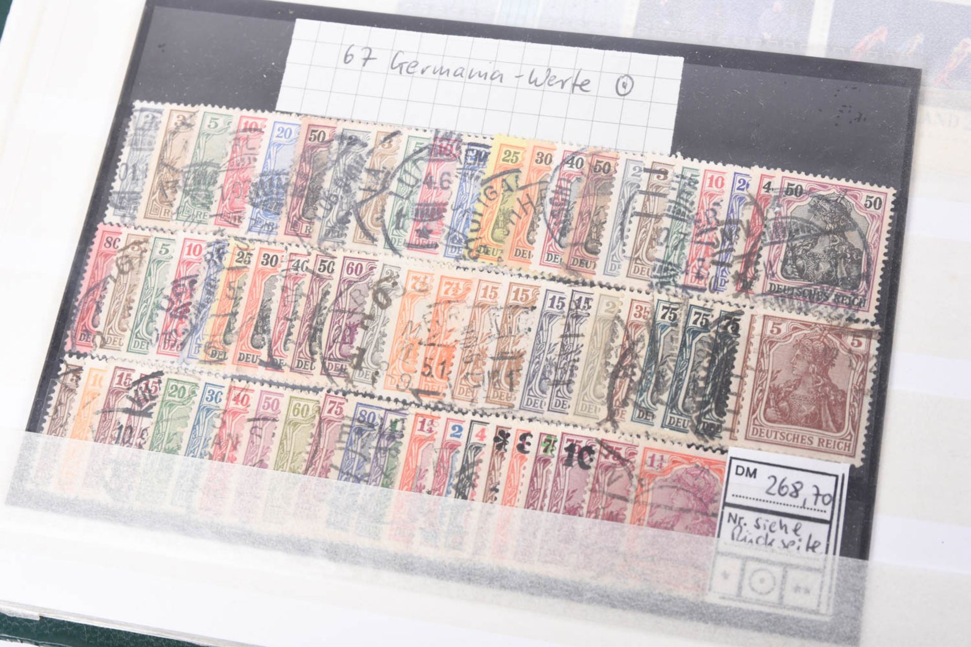Briefmarken Nachlass in 23 Alben, darunter viel Deutschland - Bild 101 aus 211