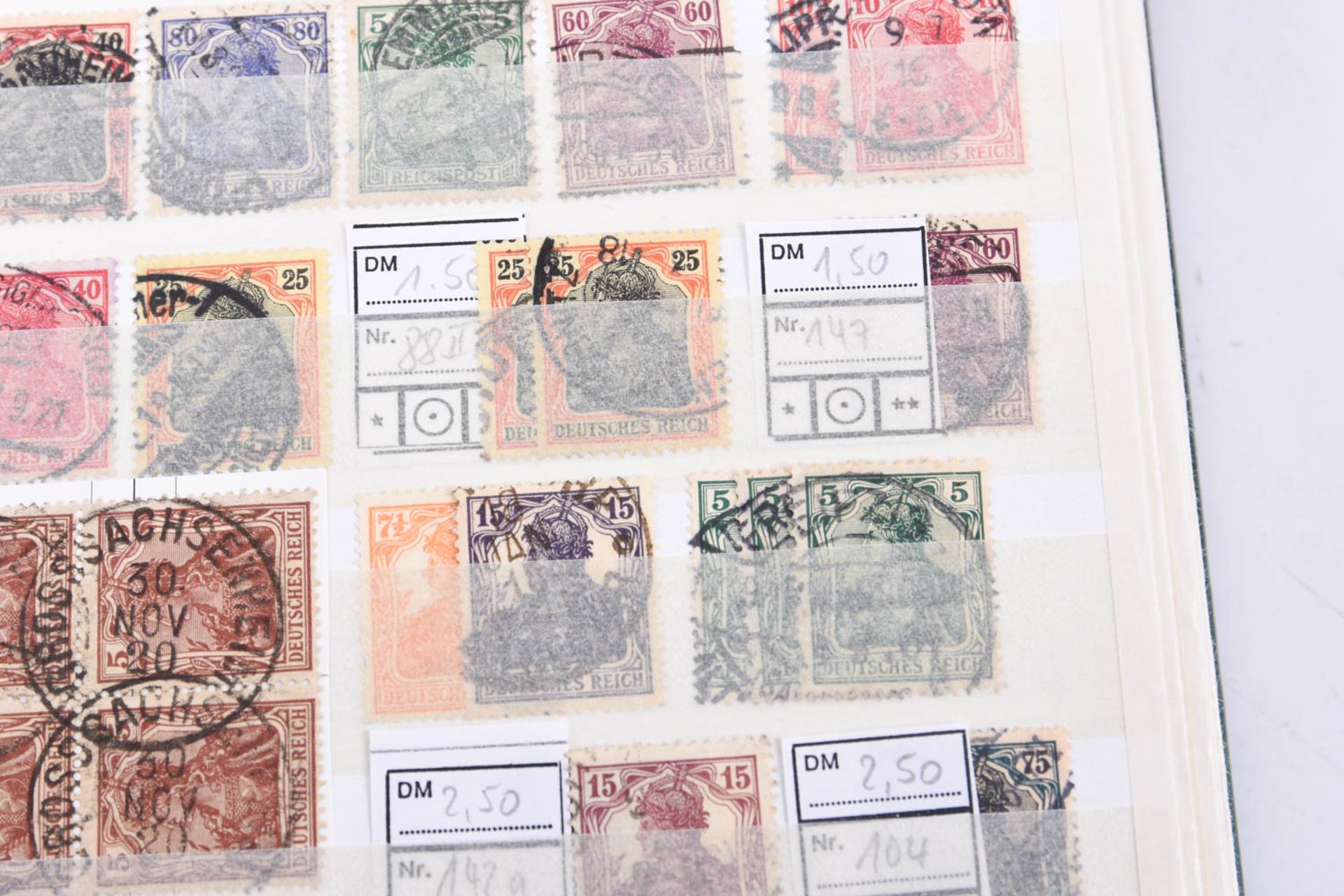Briefmarken Nachlass in 23 Alben, darunter viel Deutschland - Bild 113 aus 211