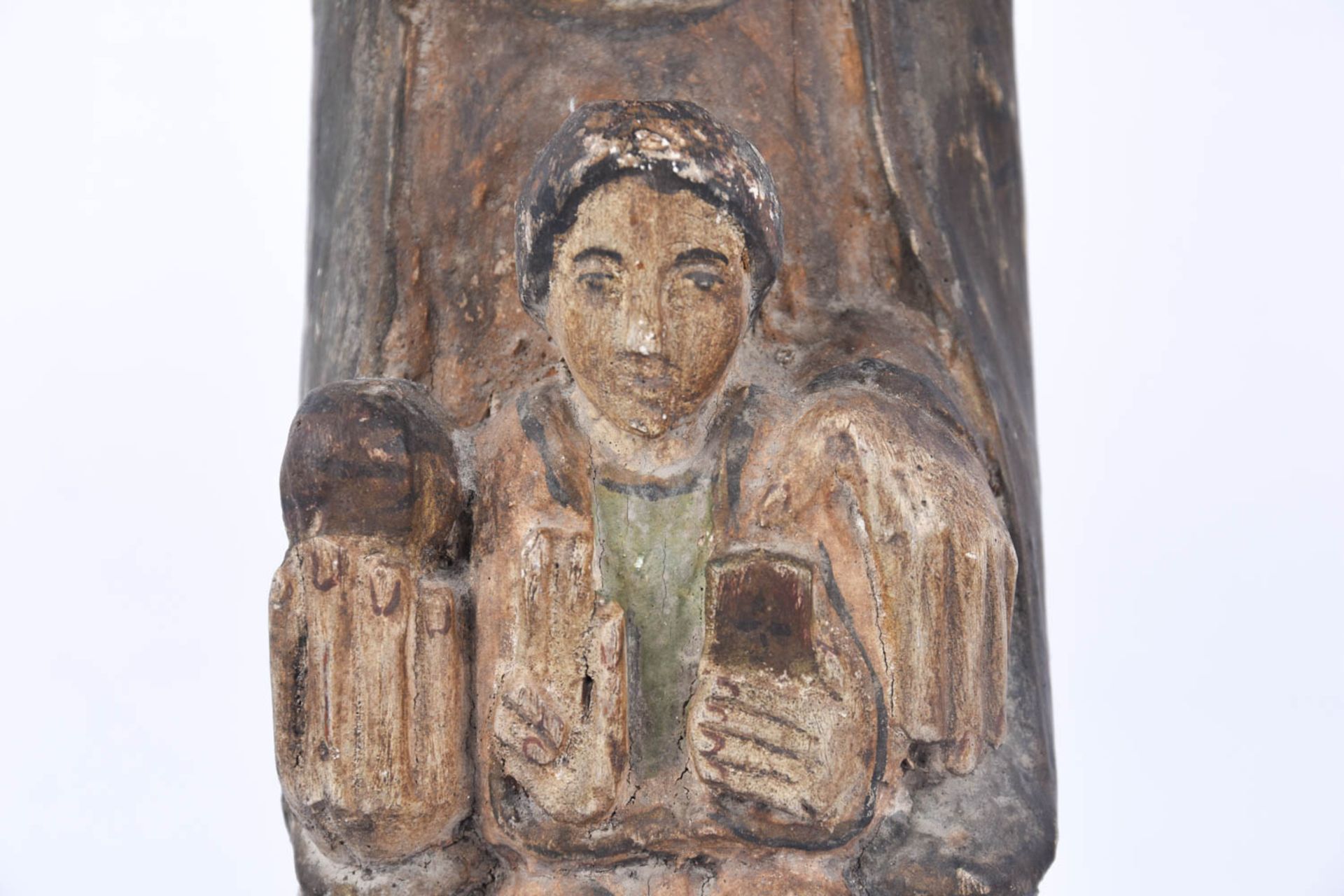 Marienfigur aus Holz - Image 6 of 9