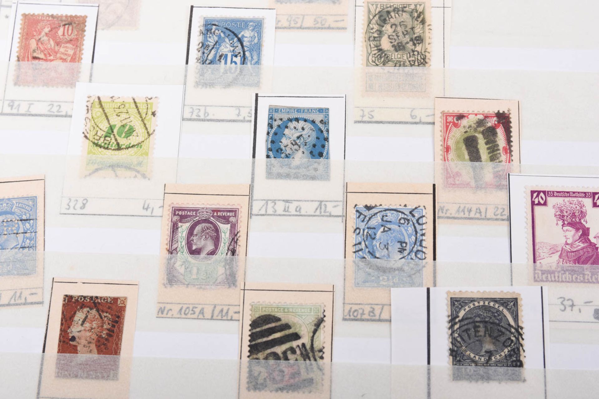 Briefmarken Nachlass in 23 Alben, darunter viel Deutschland - Bild 96 aus 211