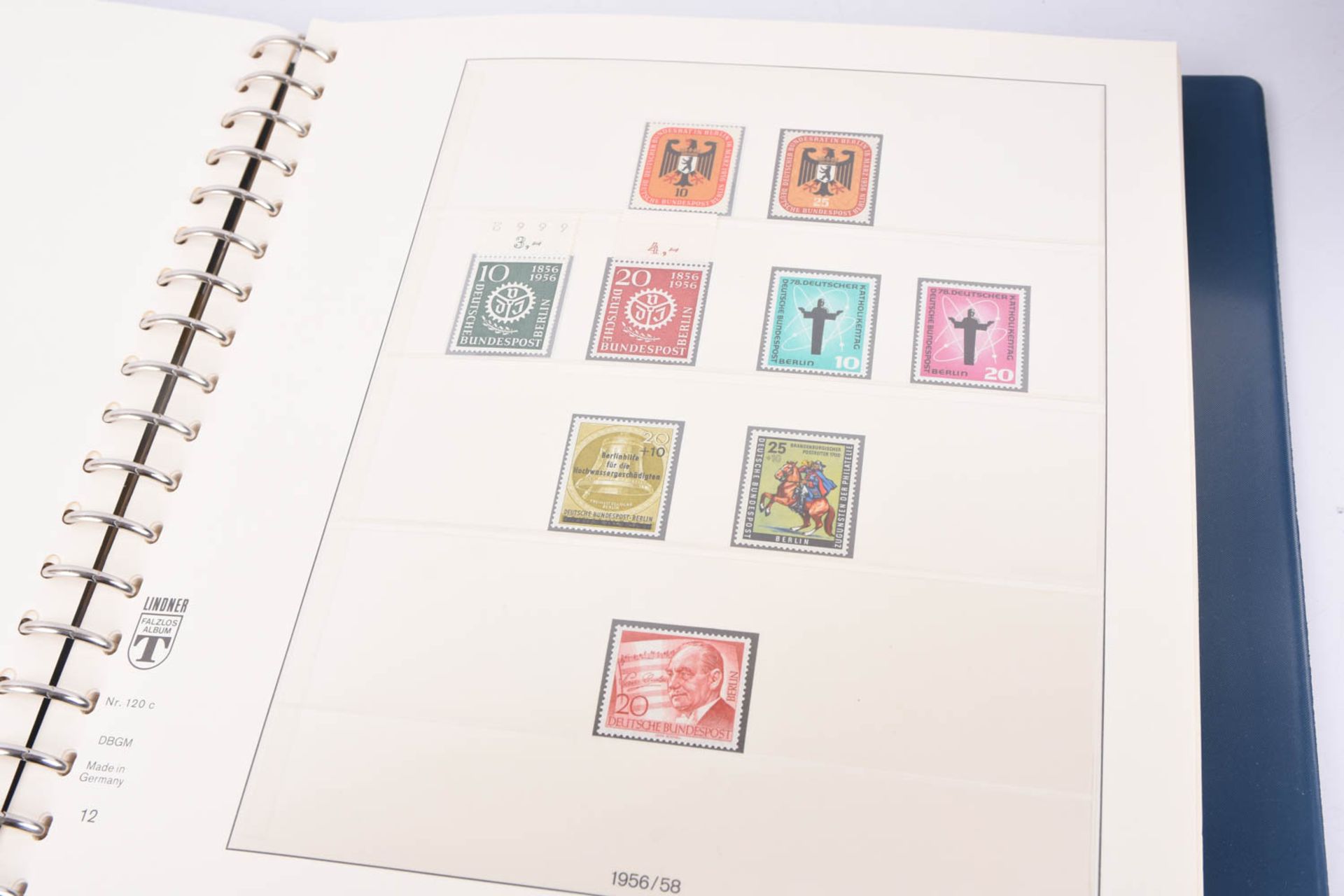 Briefmarken Nachlass in 23 Alben, darunter viel Deutschland - Bild 151 aus 211