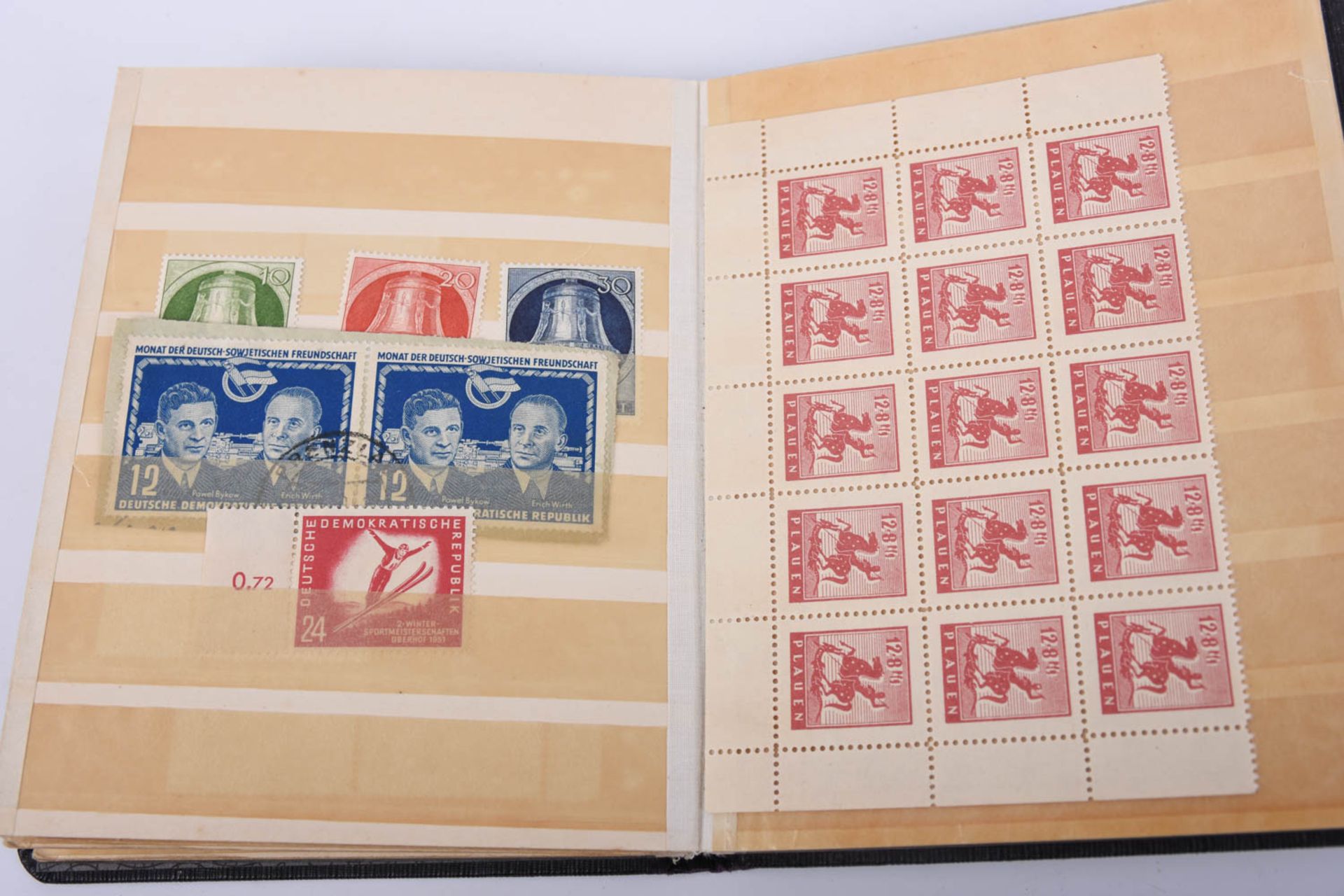Briefmarken Europa in zwei alten Schaubek Vordruckalben,  von A bis Z, 1938 - Bild 48 aus 55