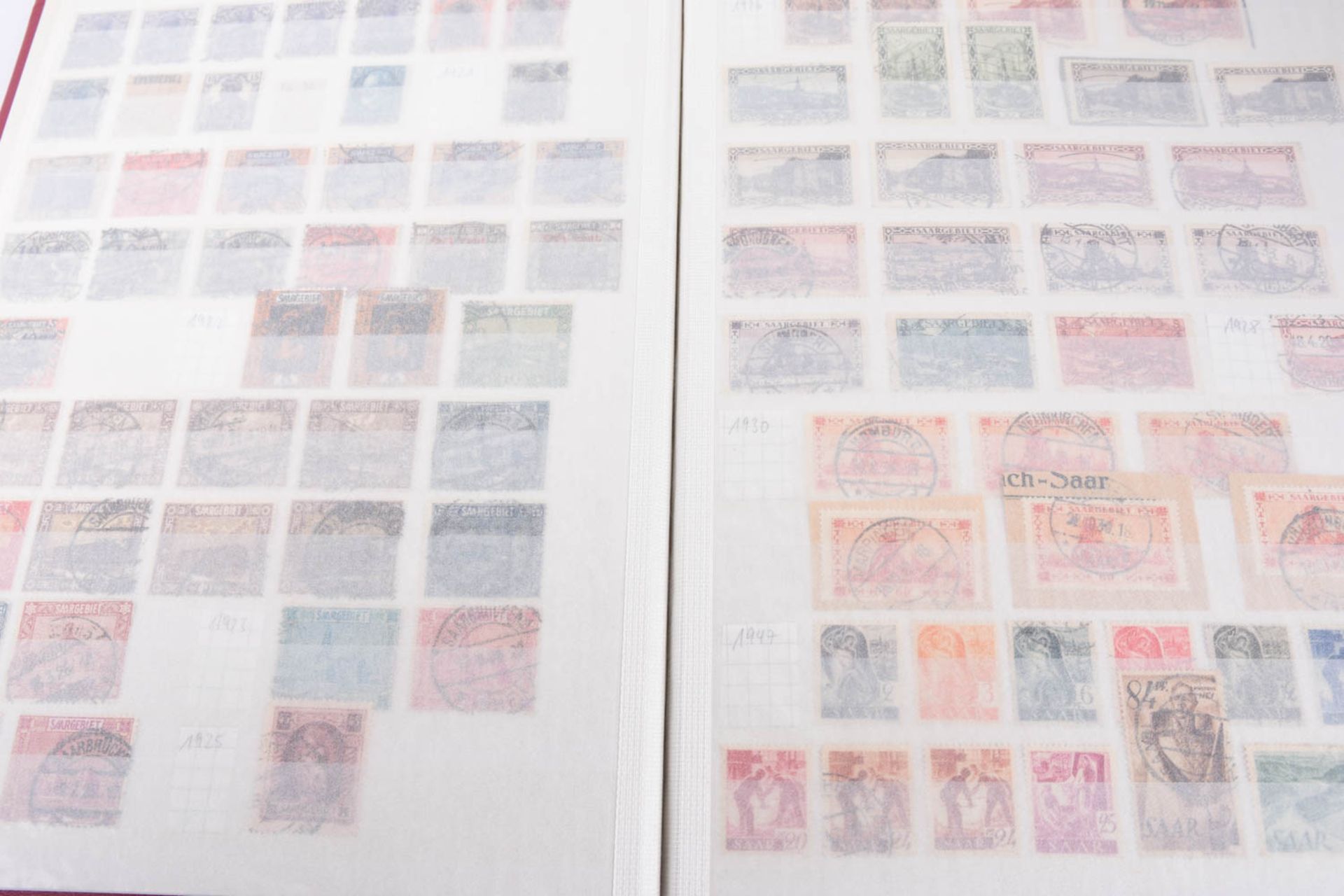 Briefmarken Nachlass in 23 Alben, darunter viel Deutschland - Bild 137 aus 211