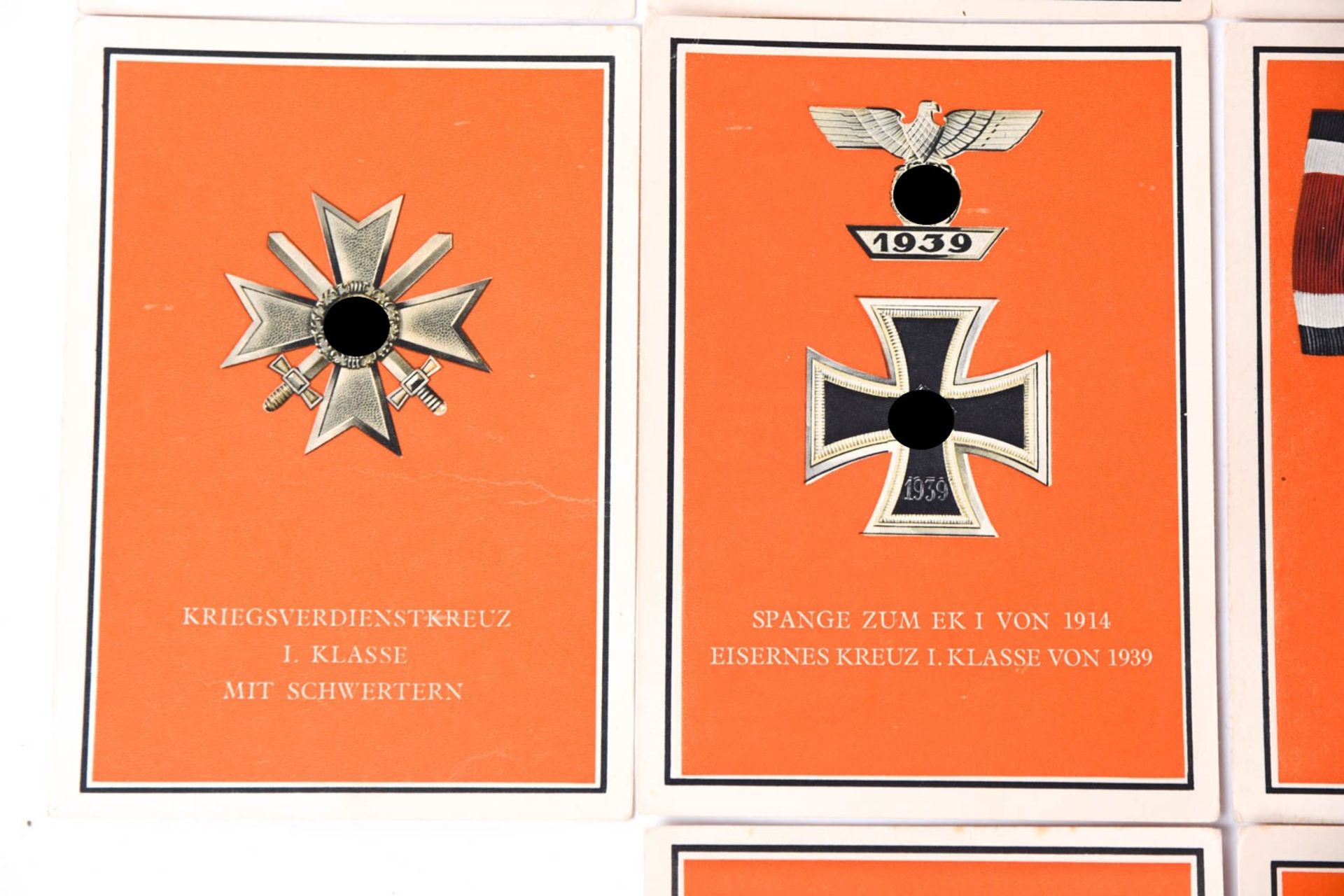 2.WK 10 Propaganda-Postkarten aus der Serie 'Die Kriegsorden des Großdeutschen Reiches' - Bild 4 aus 10