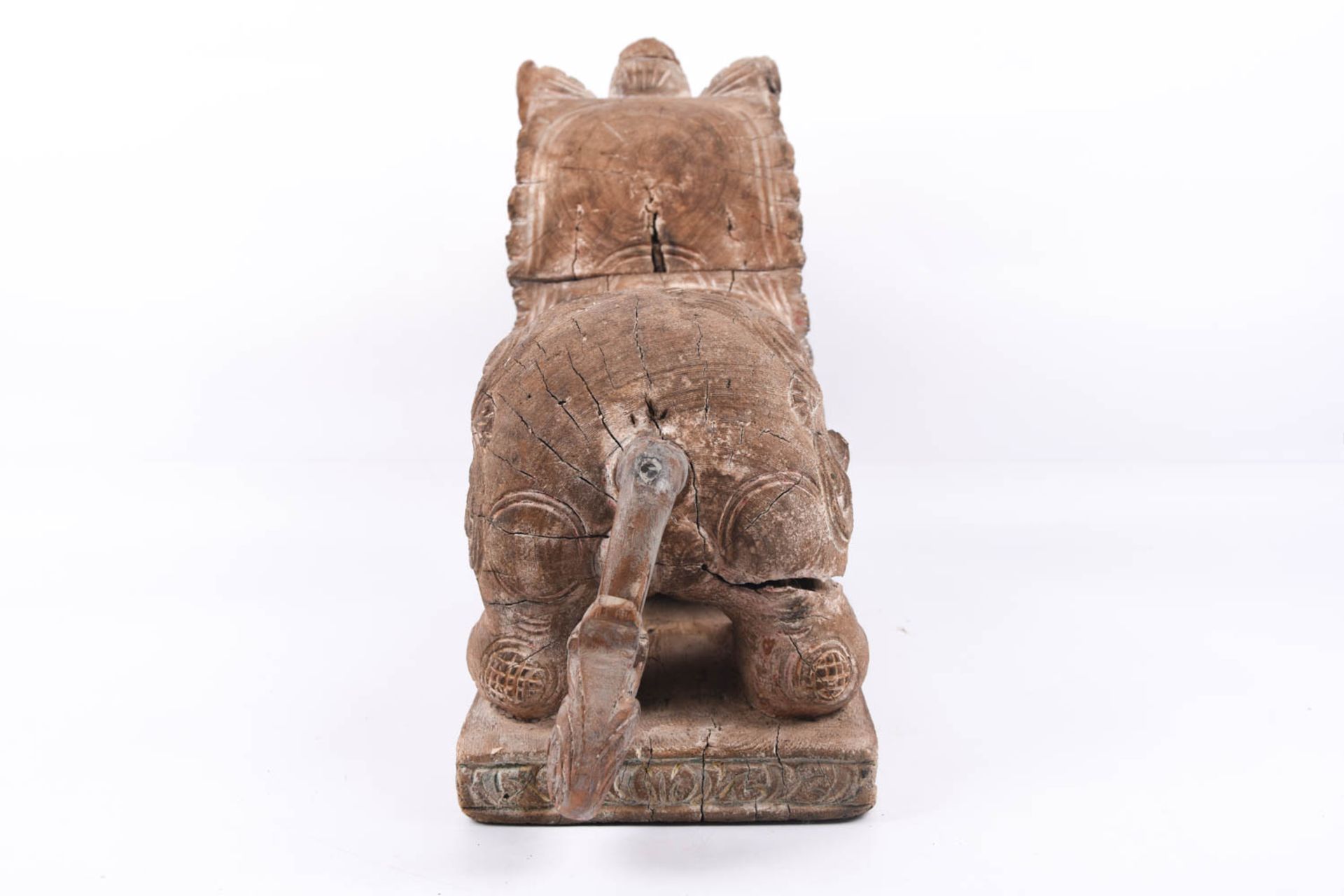 Asiatischer Tempel Löwe aus Holz - Image 4 of 11