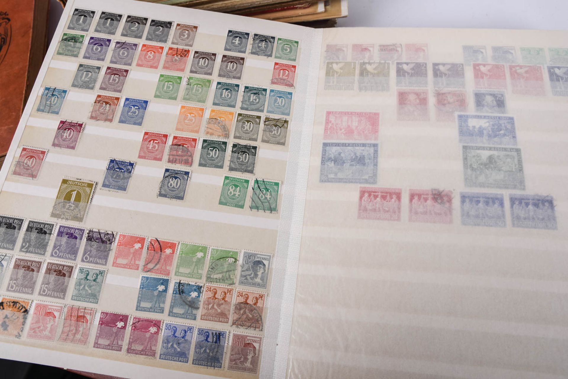 Briefmarken Nachlass in 13 Alben u. Schatullen - Bild 35 aus 51