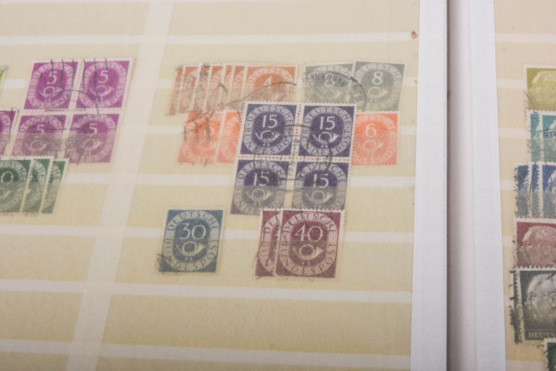 Briefmarken Nachlass in 13 Alben u. Schatullen - Bild 38 aus 51