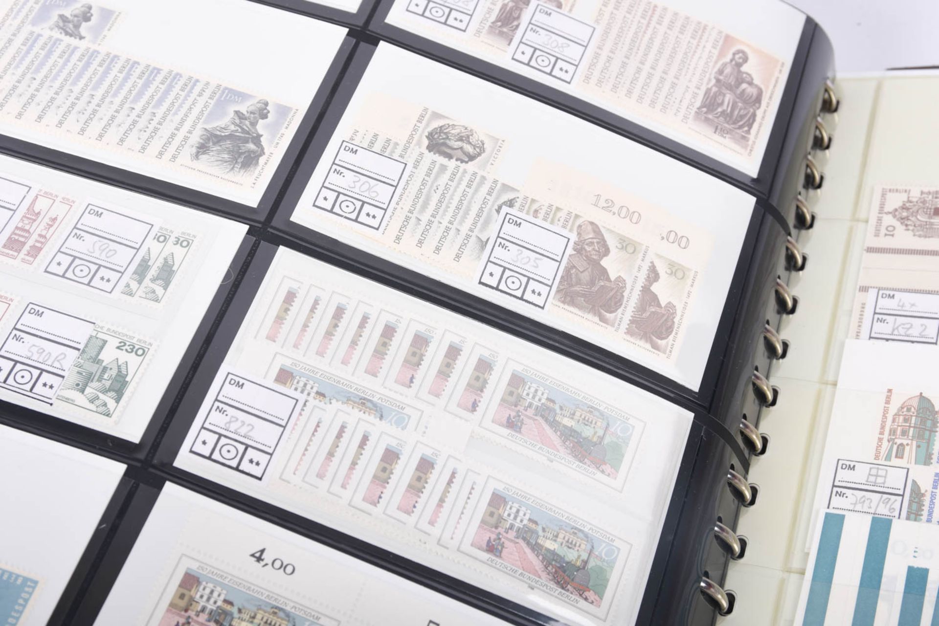 Briefmarken Nachlass in 23 Alben, darunter viel Deutschland - Bild 146 aus 211